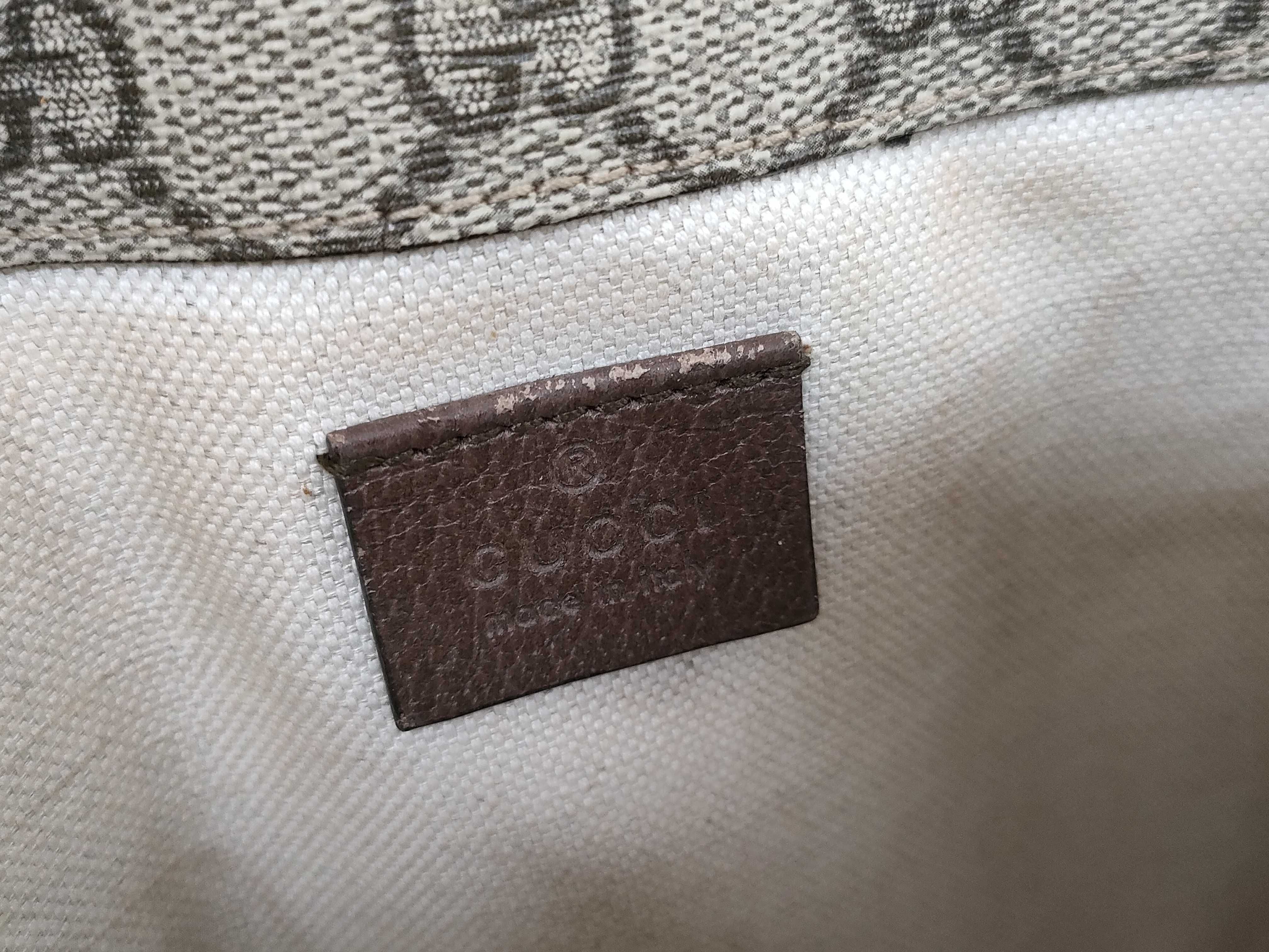GG Tiger Head Shoulder Bag, Brown Shoulder Bag — view 10