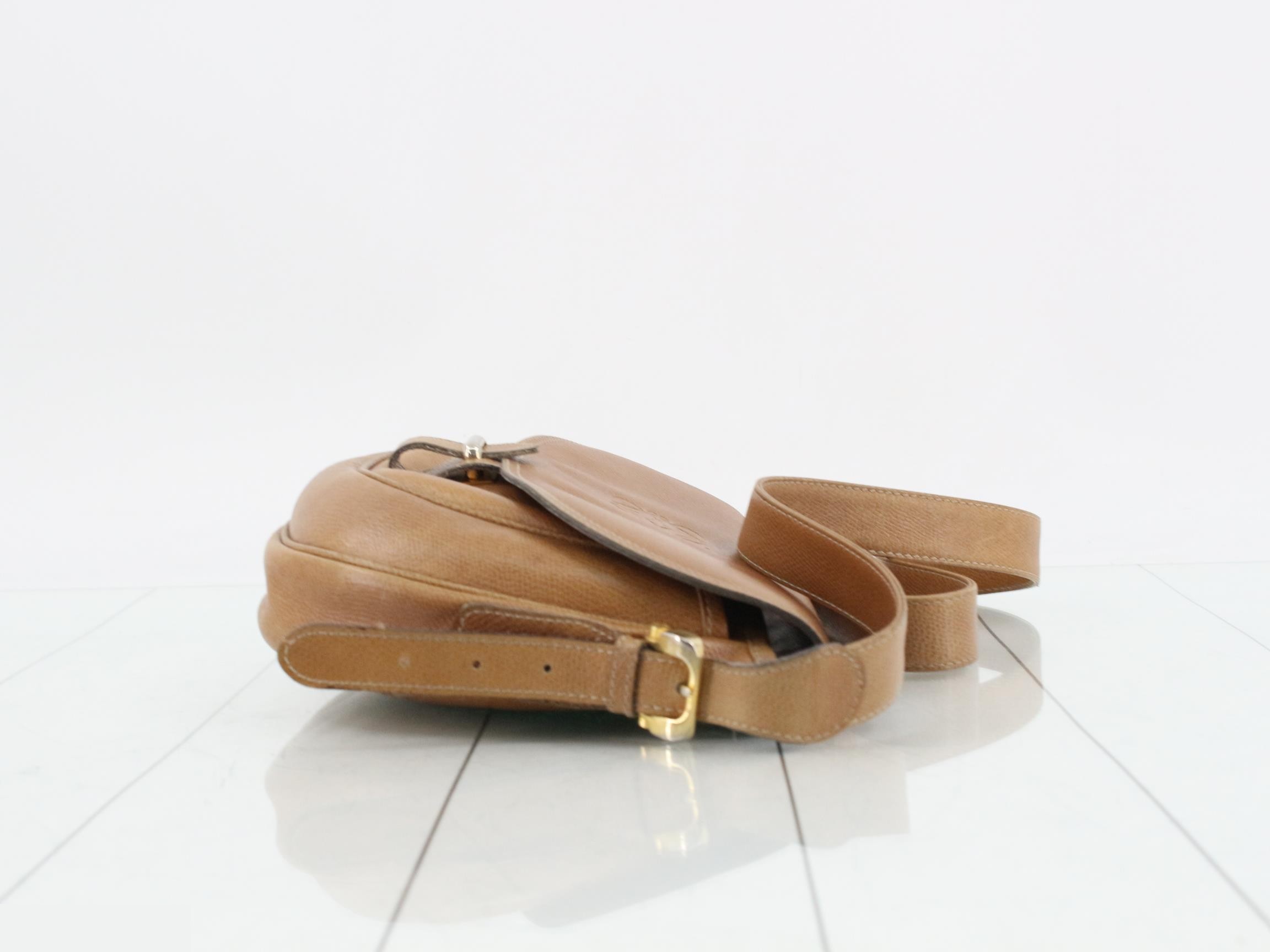 Anagram Leather Shoulder Bag — view 3