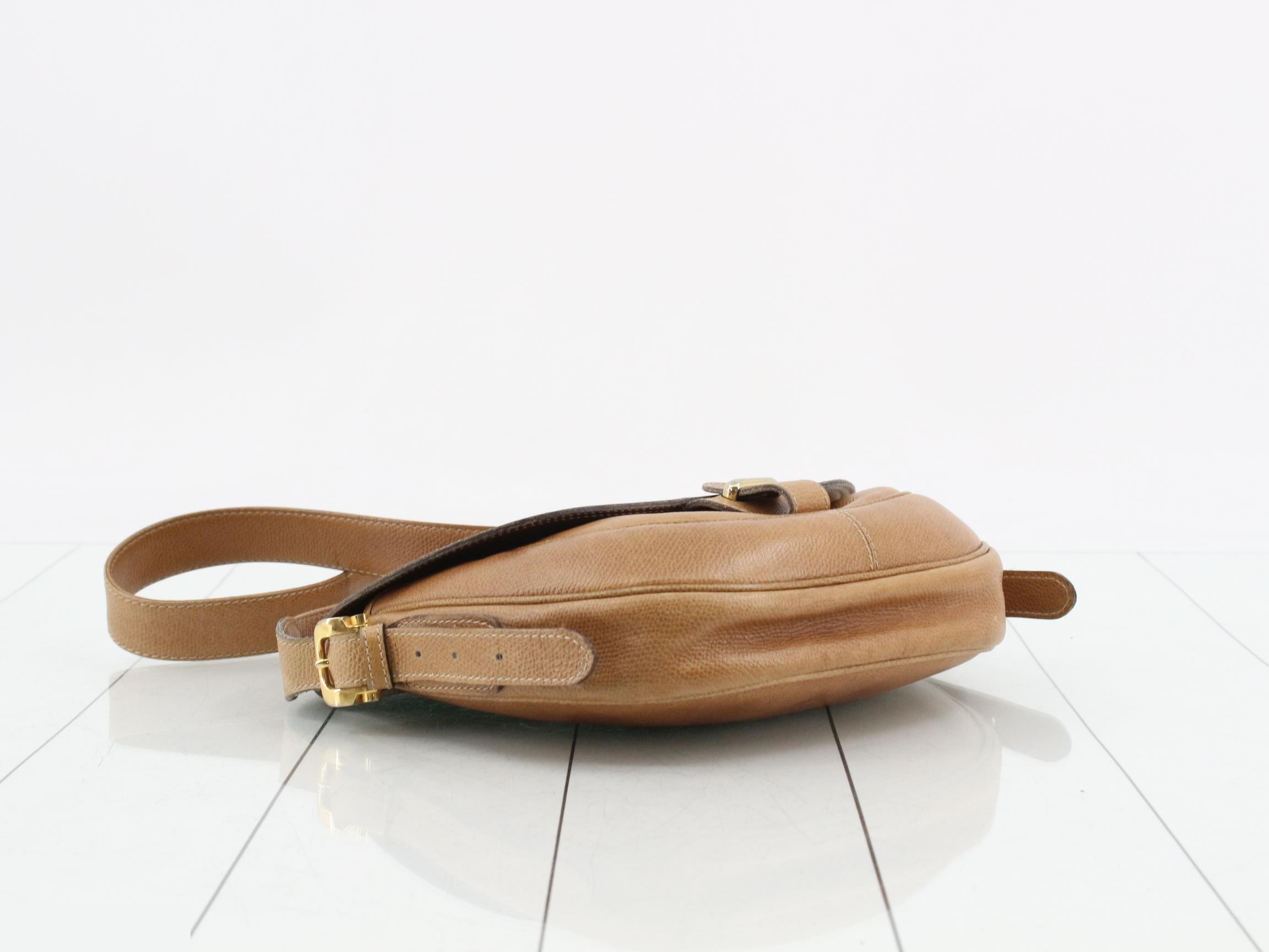 Anagram Leather Shoulder Bag — view 5