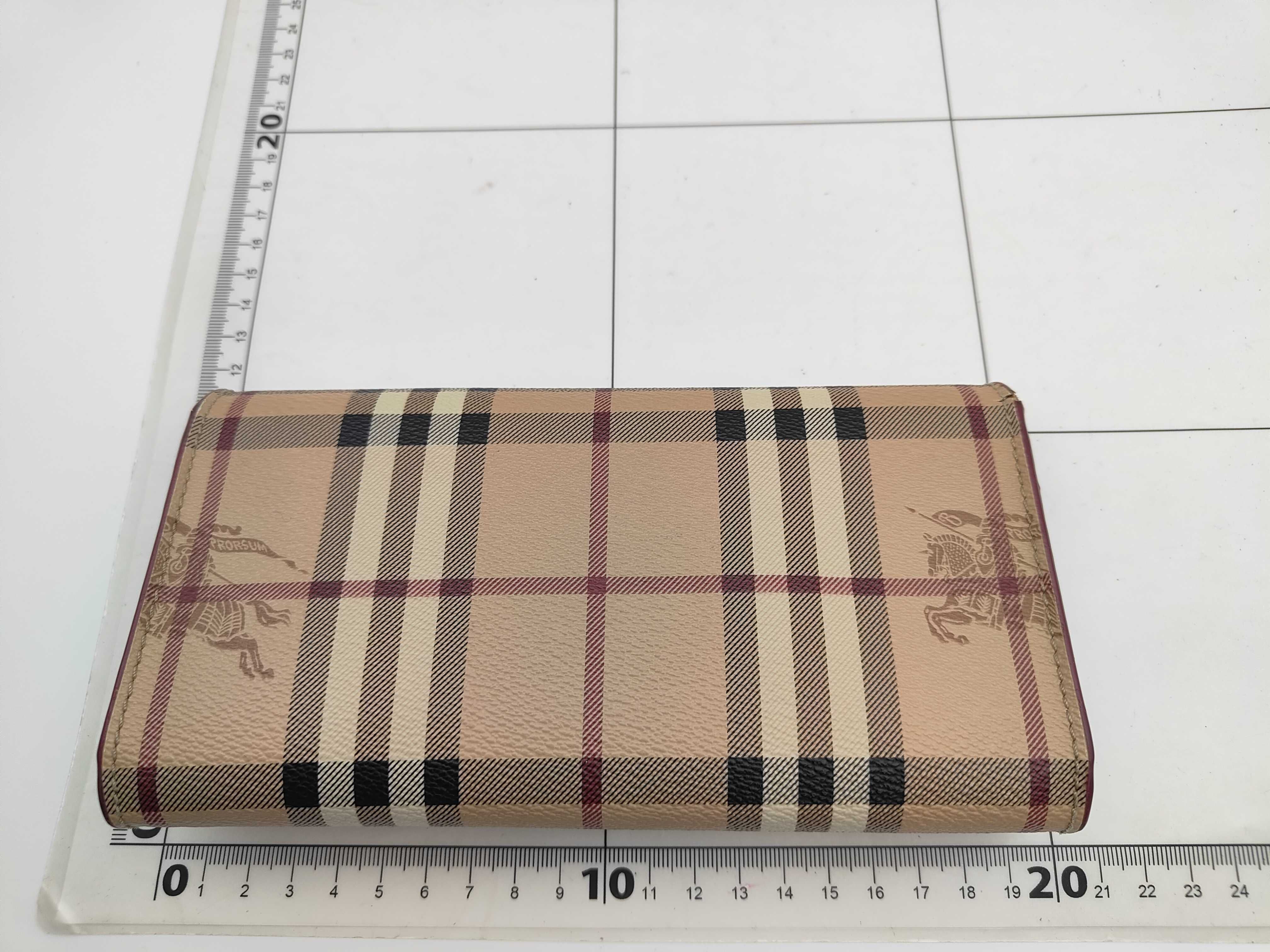Long Wallet Nova Check Horse Logo Wallet — view 2