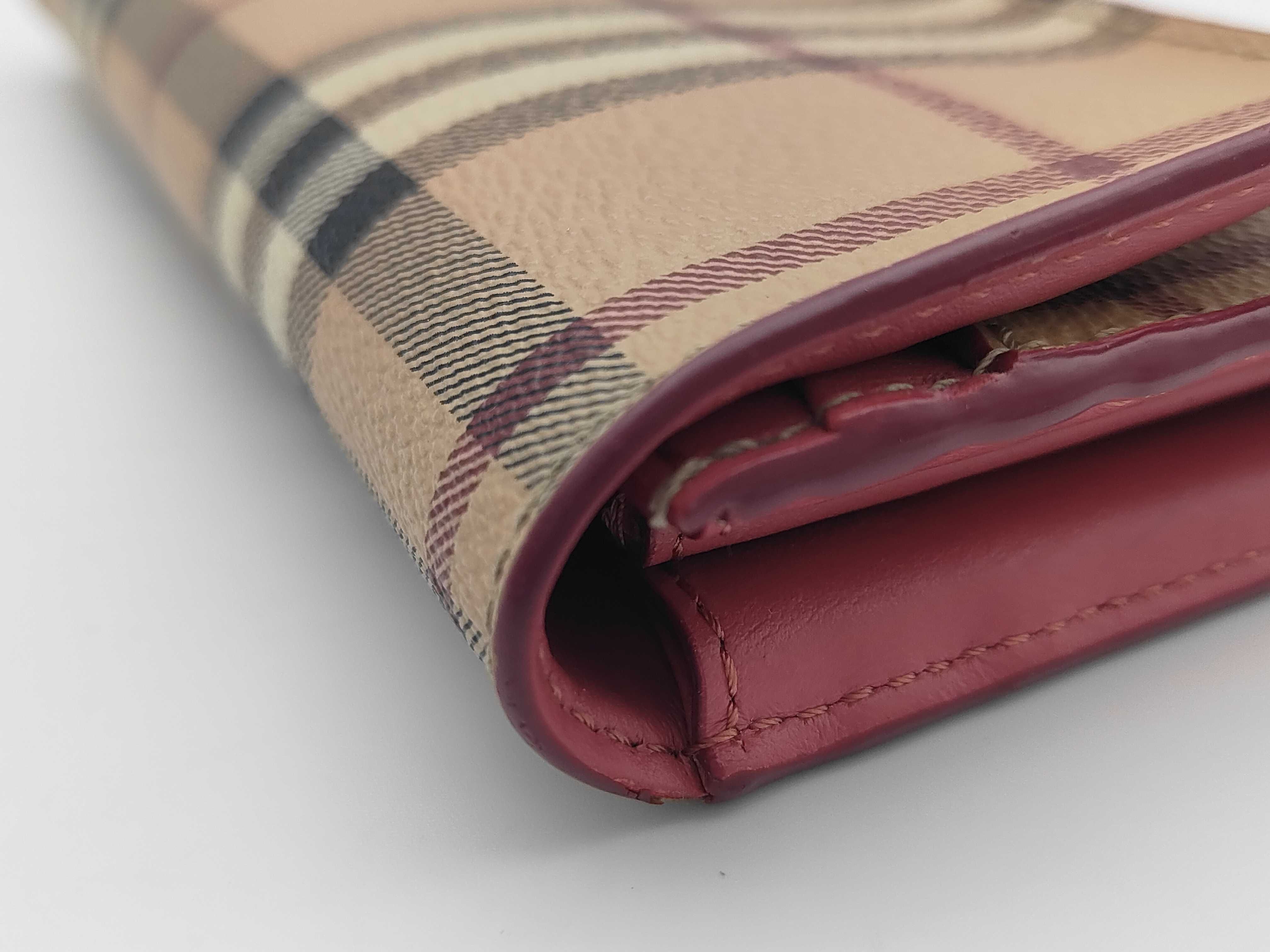 Long Wallet Nova Check Horse Logo Wallet — view 3
