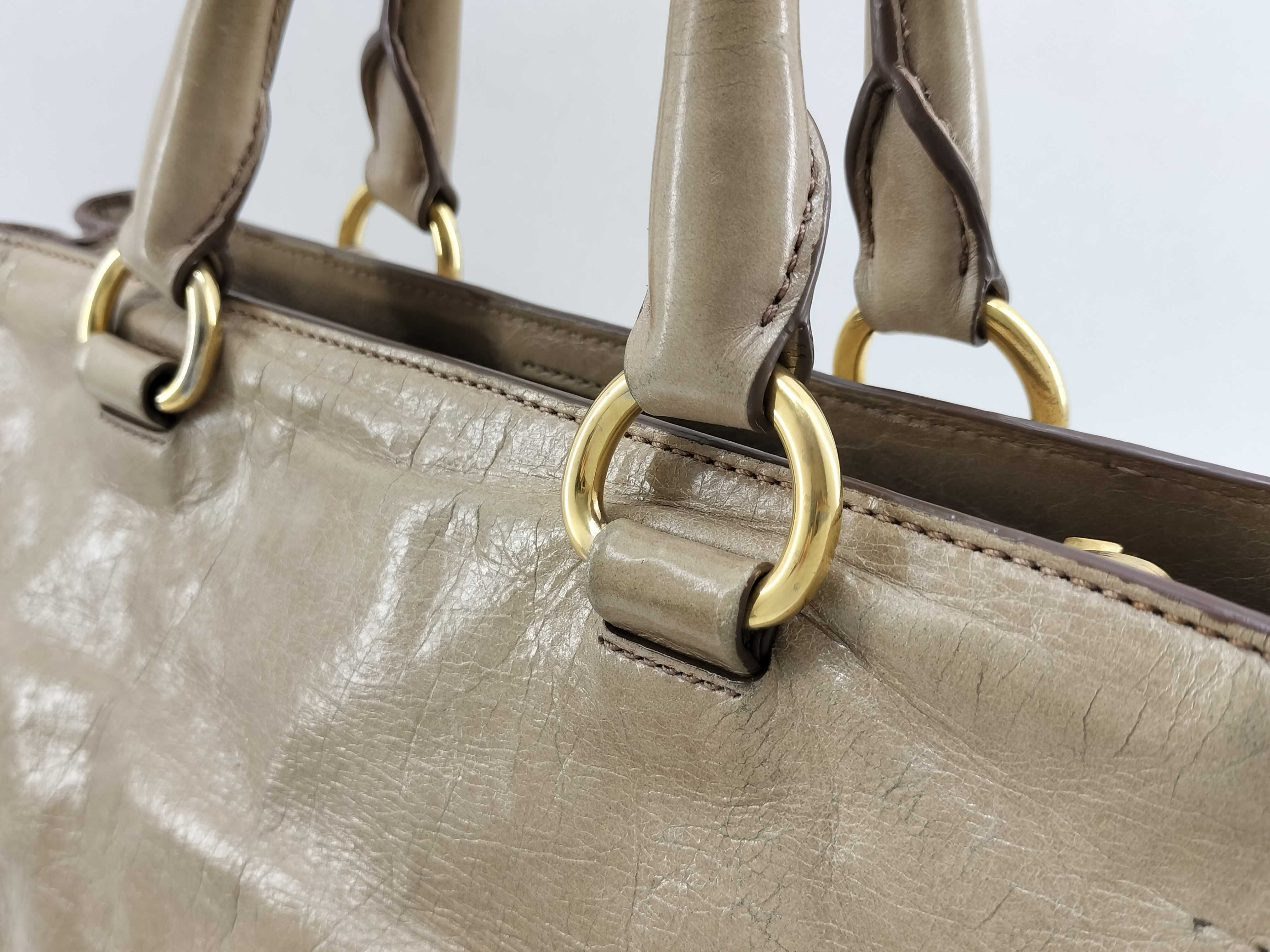 Vitello Daino Shine Tote Bag — view 3