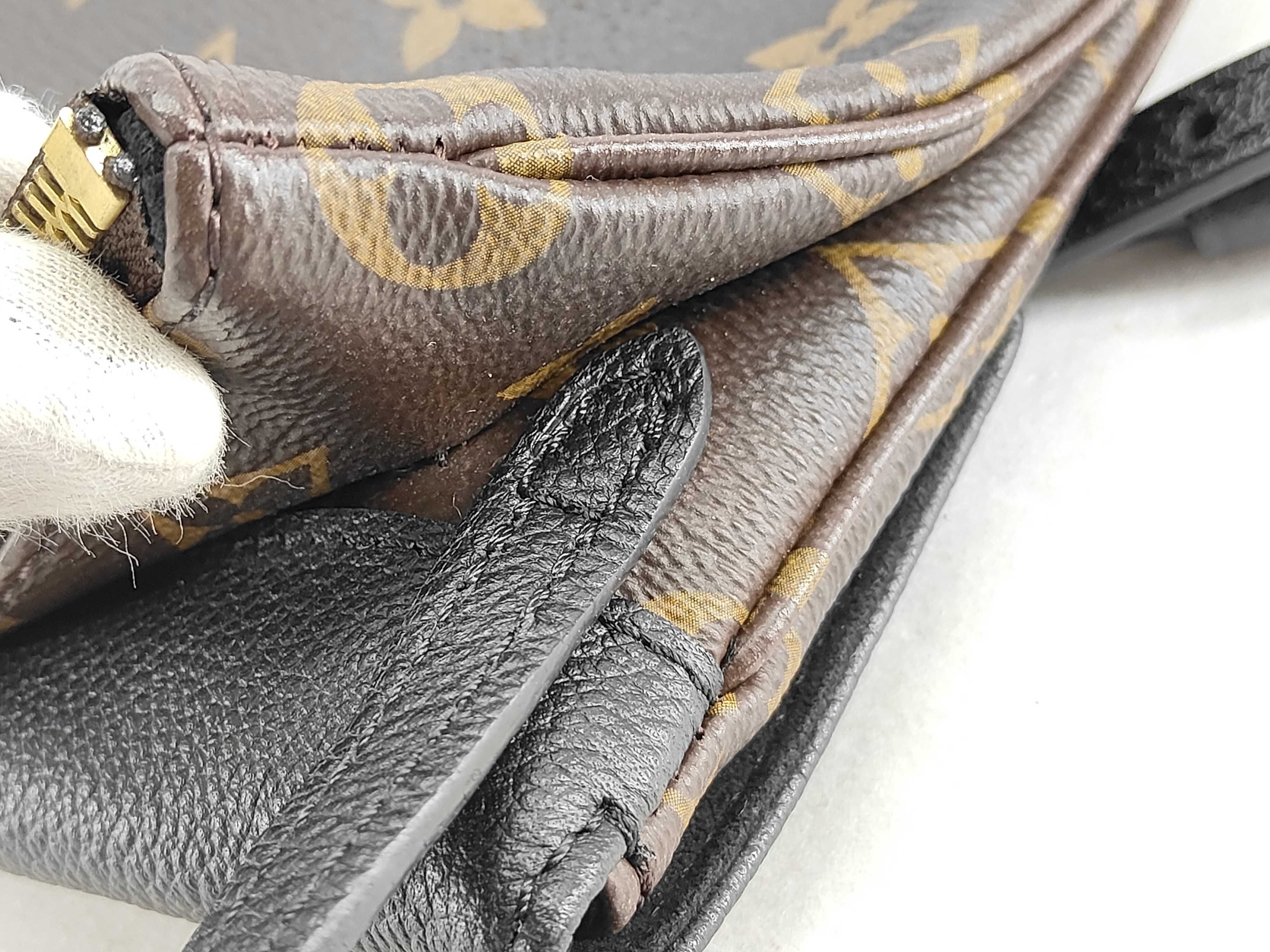 Monogram Twice M50185 FL0136 Brown Shoulder Bag — view 5