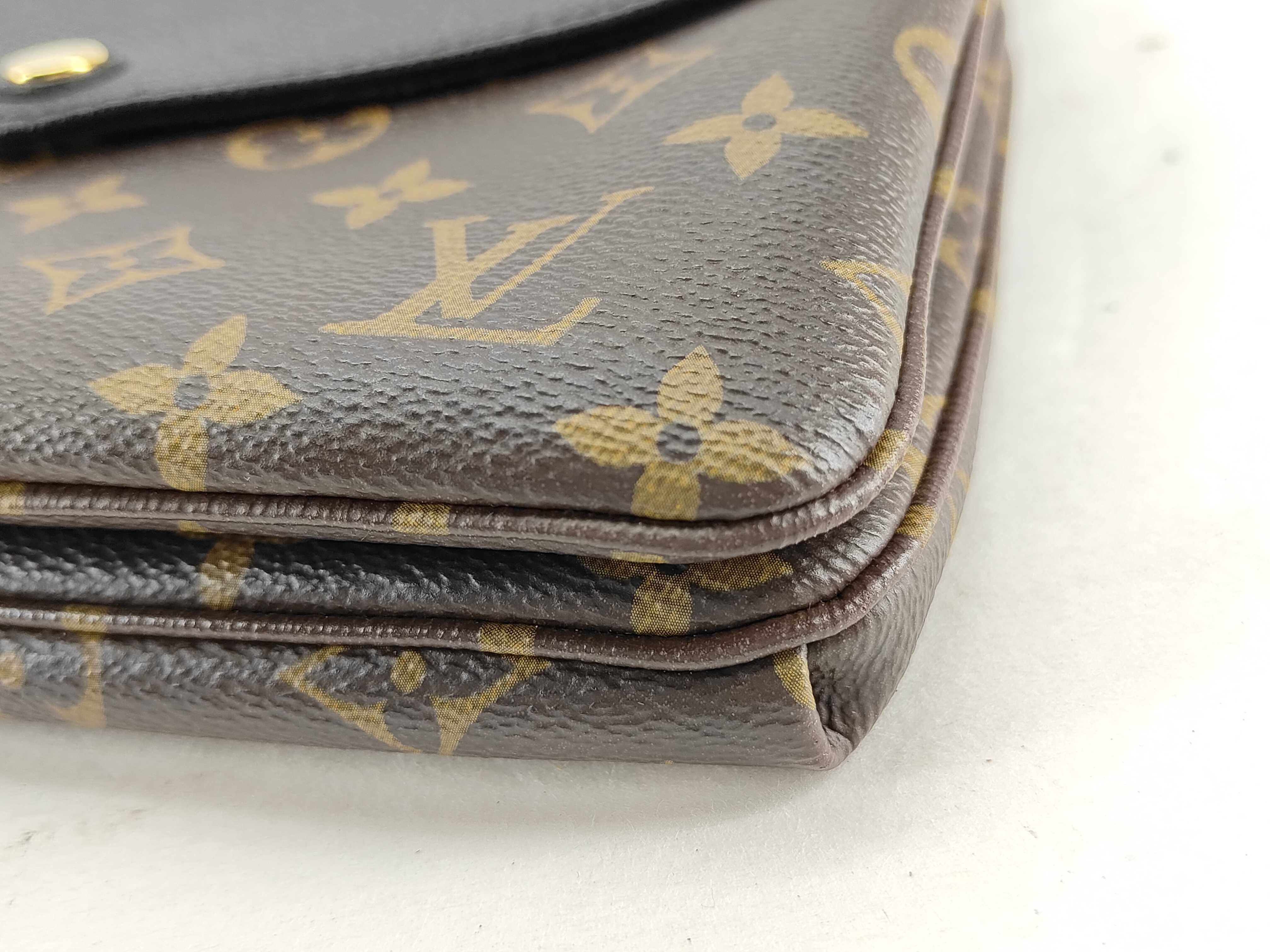 Monogram Twice M50185 FL0136 Brown Shoulder Bag — view 8