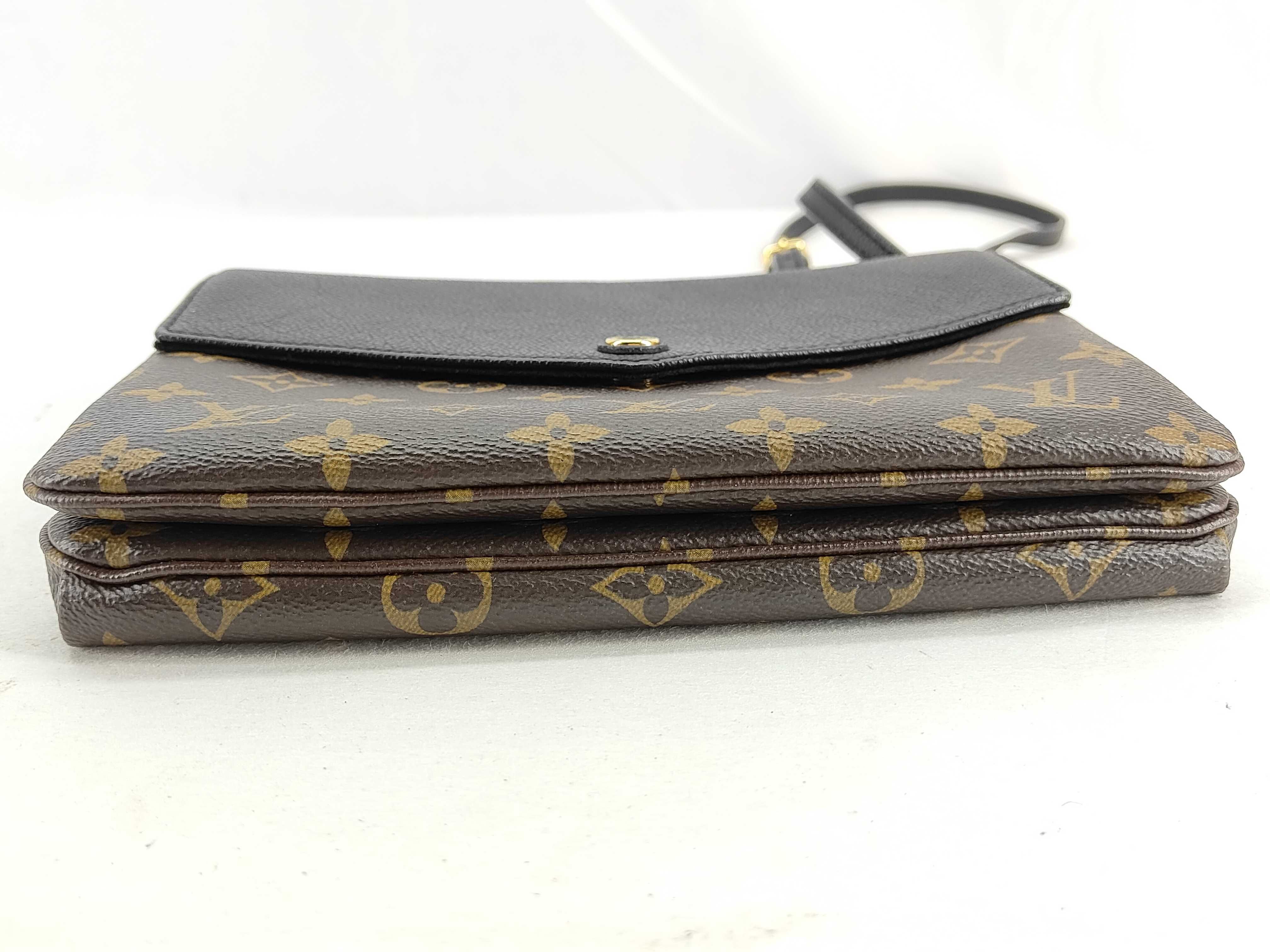 Monogram Twice M50185 FL0136 Brown Shoulder Bag — view 9