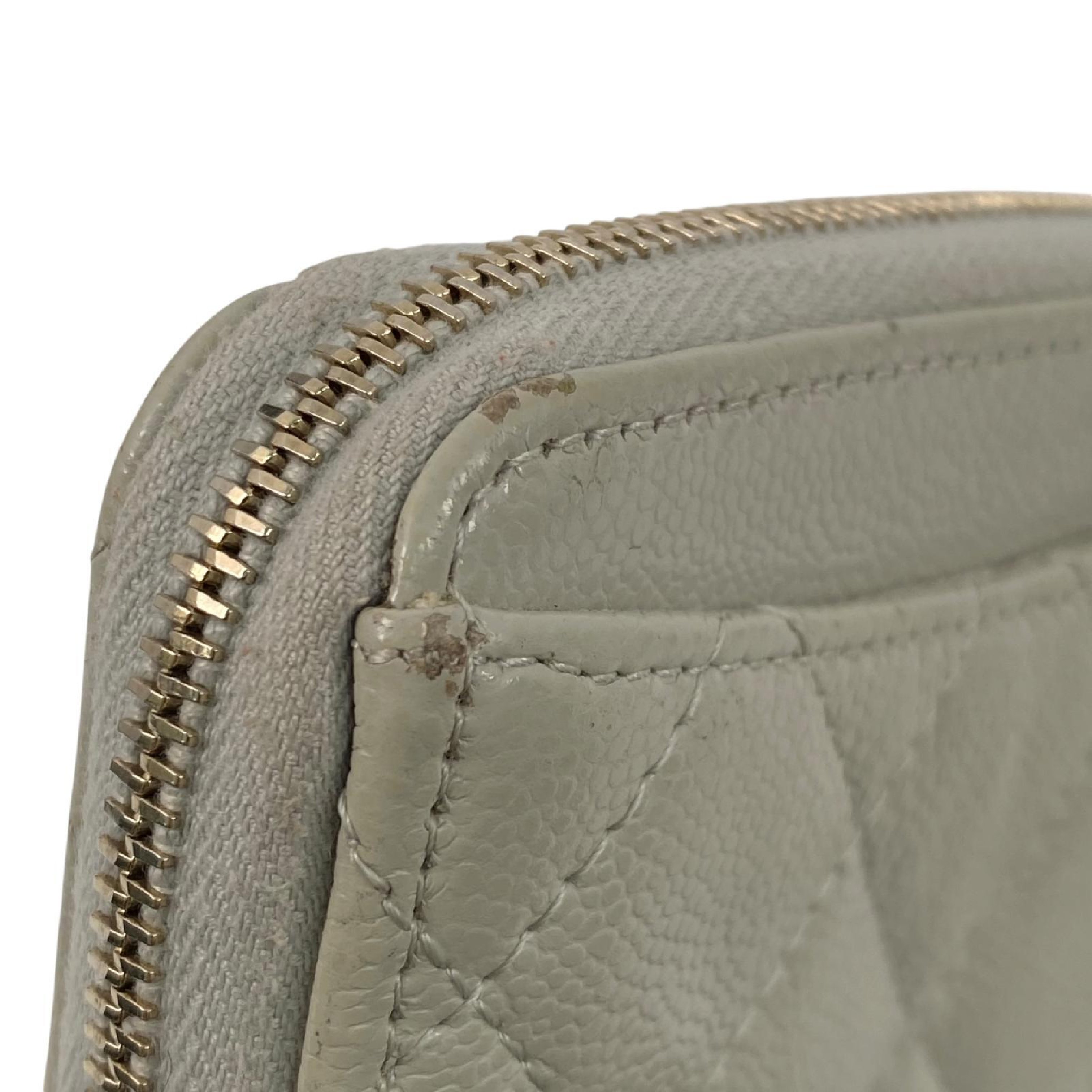 【*Shipped from: Hong Kong*】CHANEL ( ) Light Gray Caviar Skin Coin Case — view 14