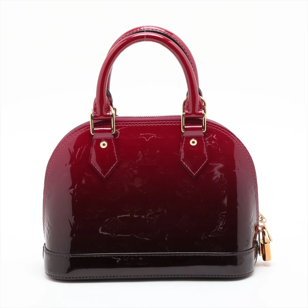 Vernis Alma BB M90322 SN2147 Burgundy. RFID detected. Clochette strap coating peeling. — view 2