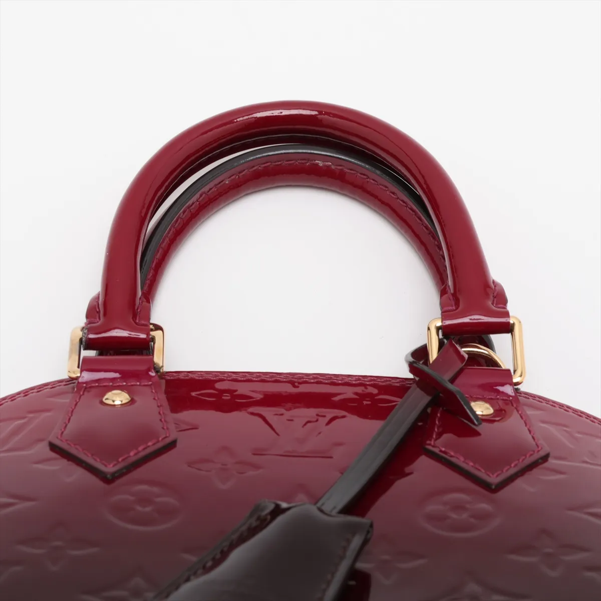 Vernis Alma BB M90322 SN2147 Burgundy. RFID detected. Clochette strap coating peeling. — view 6
