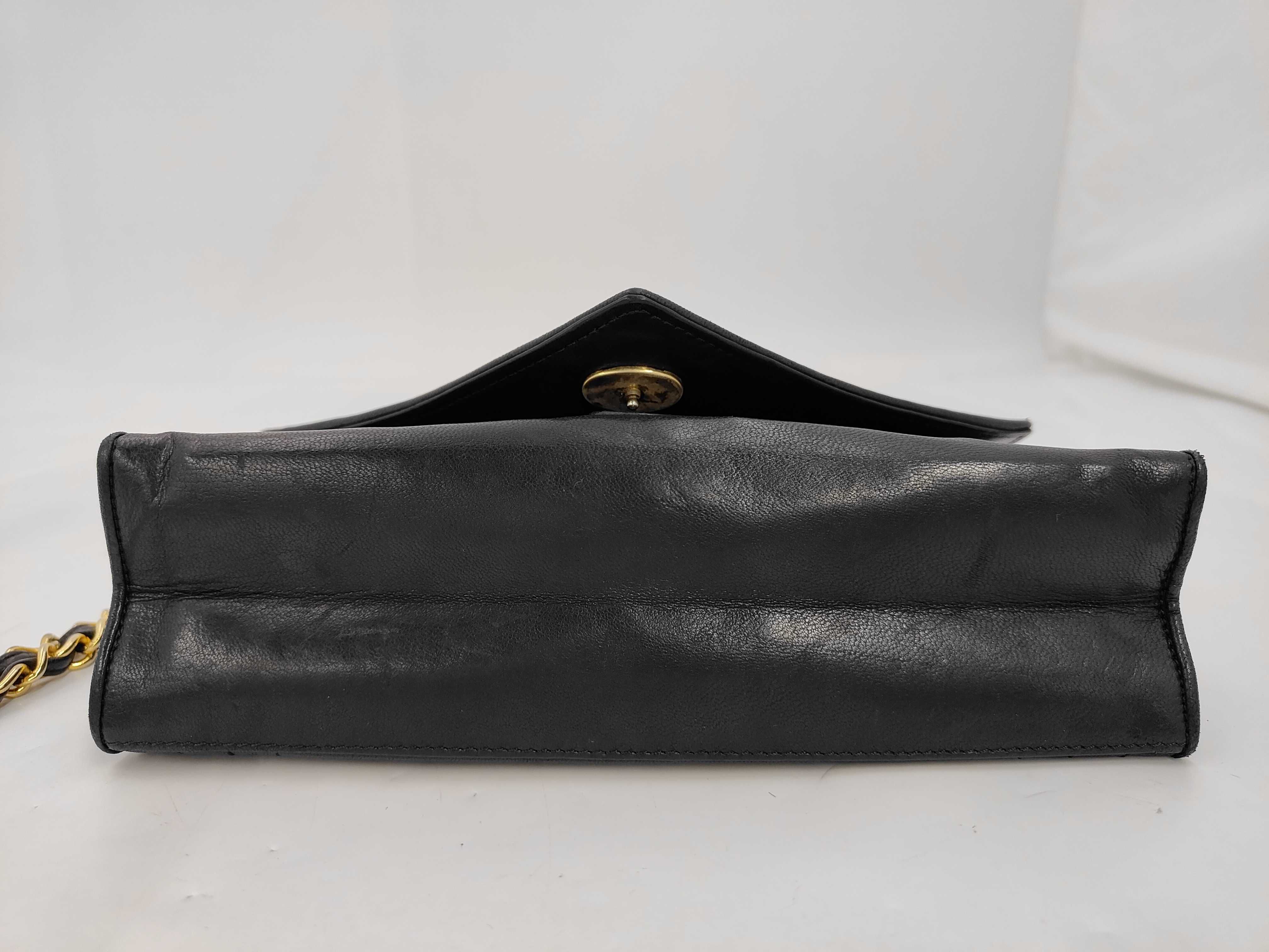 Coco Mark Lambskin Chain Shoulder Bag, Black, 0405381 (Shoulder Bag) — view 8