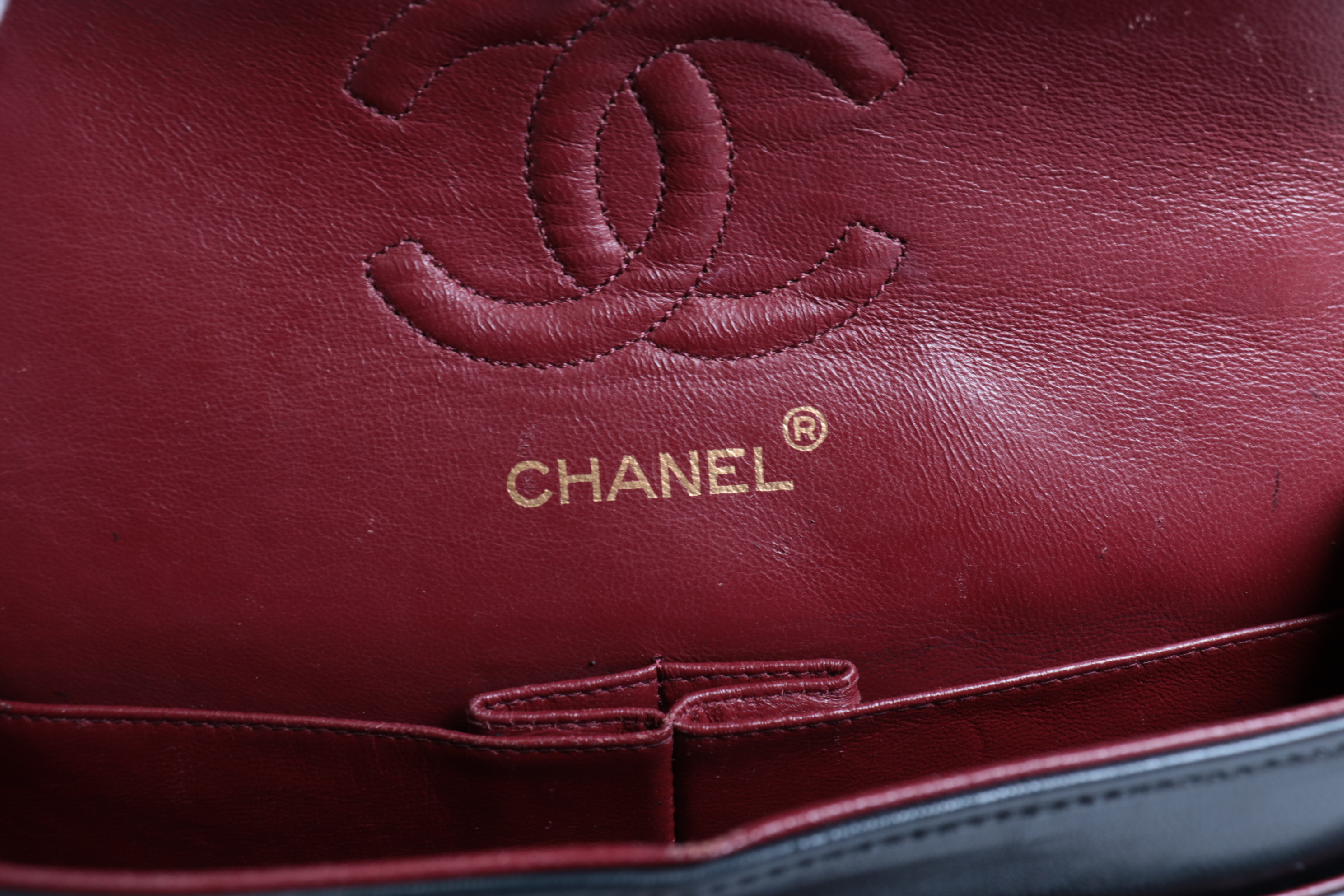 W-Flap 23 Lambskin Chain Shoulder Bag (Serial Number 0) — view 8