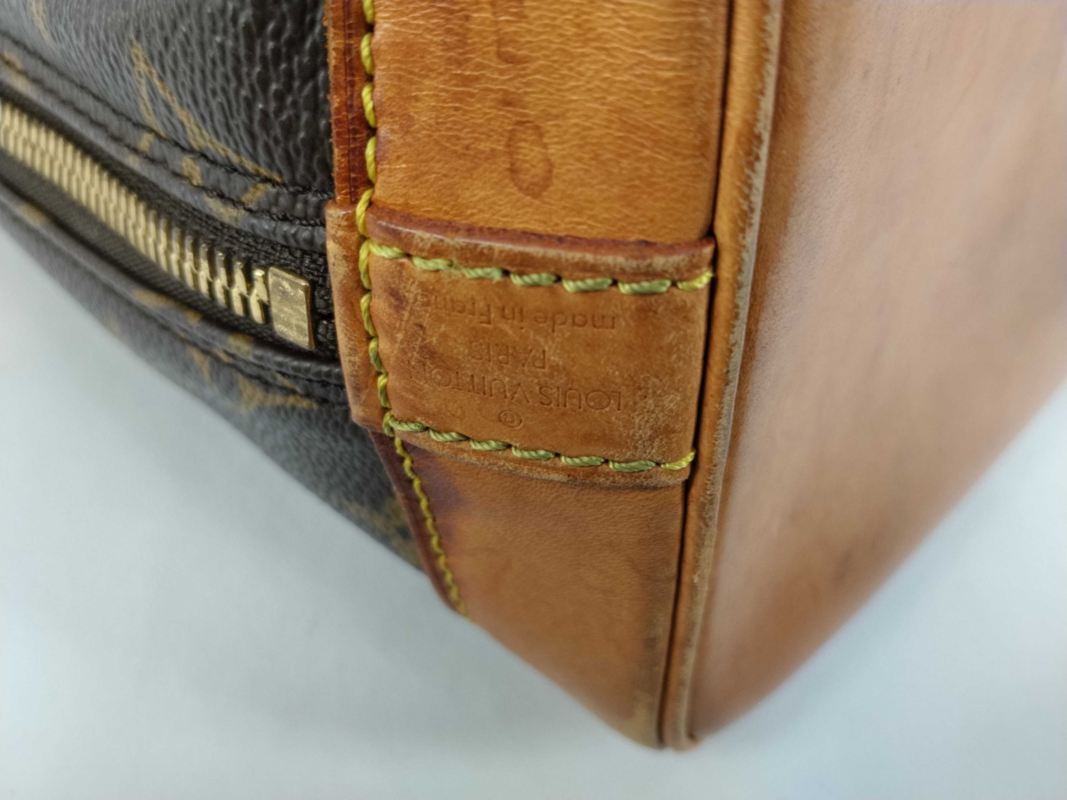 Monogram Louis Vuitton Alma Handbag — view 8