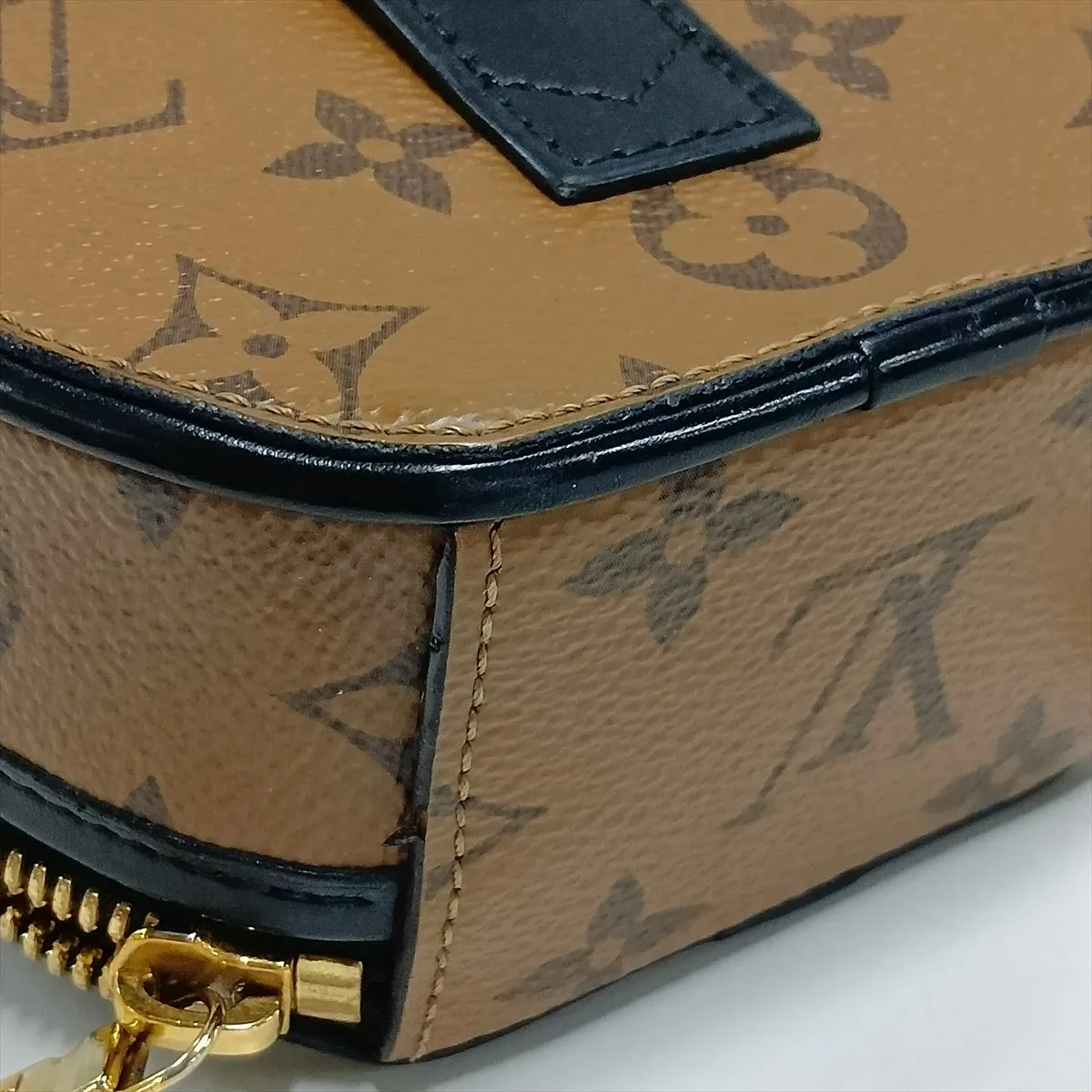 Monogram Reverse Mini Boite Chapeau M68276 PL4169 Brown — view 8