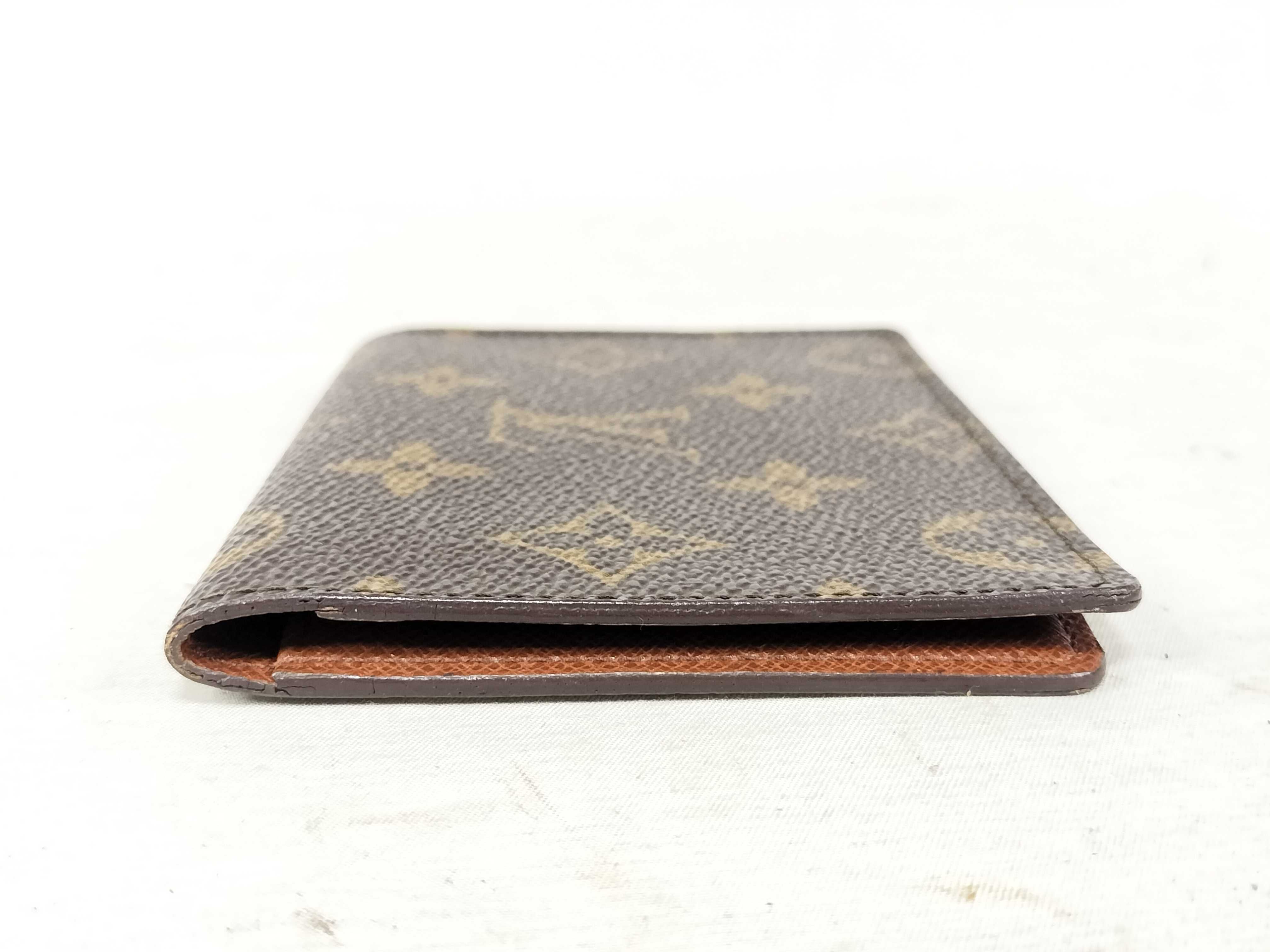 Monogram Louis Vuitton Monogram Pass Case Card Case — view 5