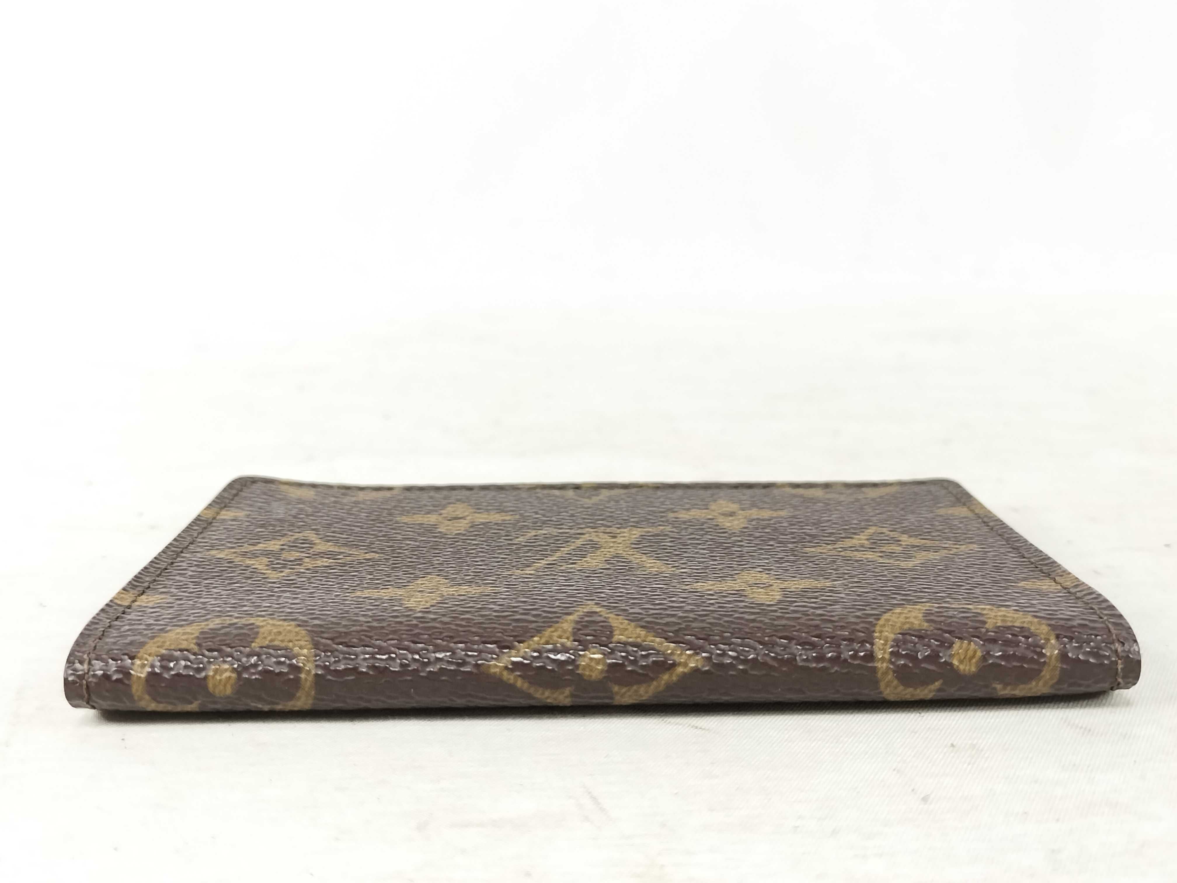 Monogram Louis Vuitton Monogram Pass Case Card Case — view 6