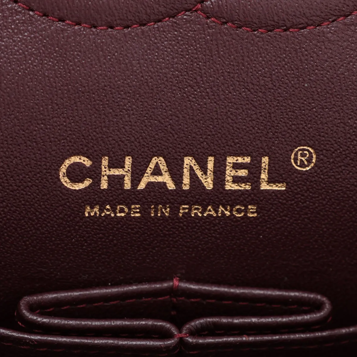 [Individually packaged] Chanel Matelassé 25 Lambskin Double Flap Double Chain Bag, Black with Gold Hardware, 21598458, Series 21, A01112 — view 11