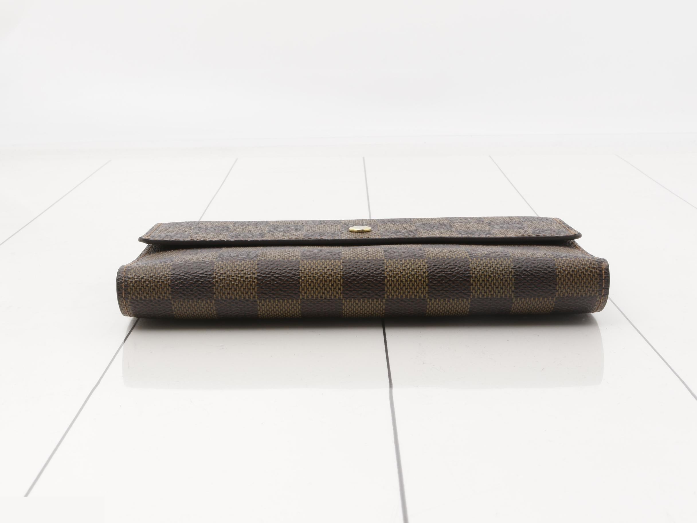 N61217 Portefeuille Tresor International Damier — view 3
