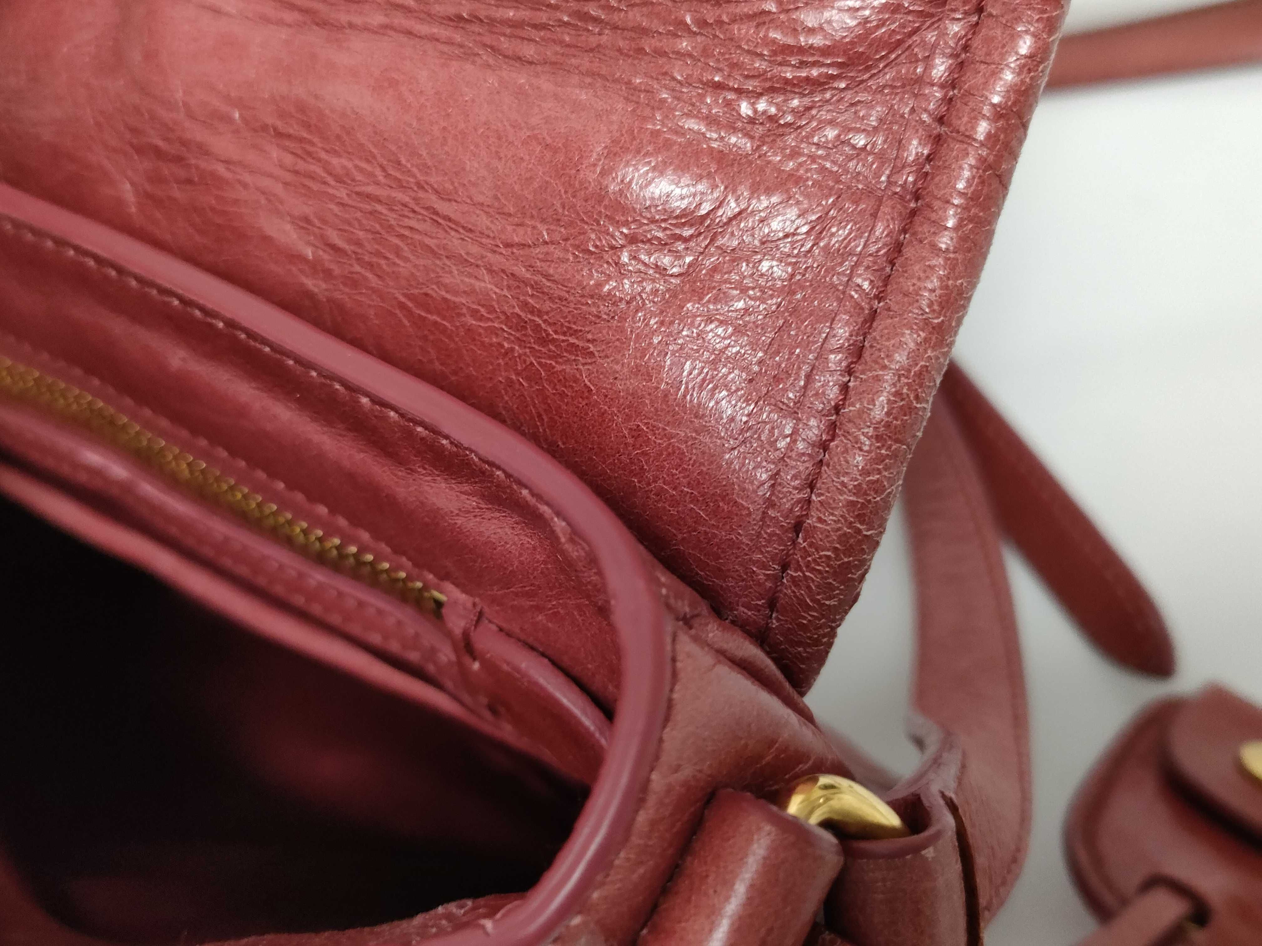 shoulder bag, red. — view 11