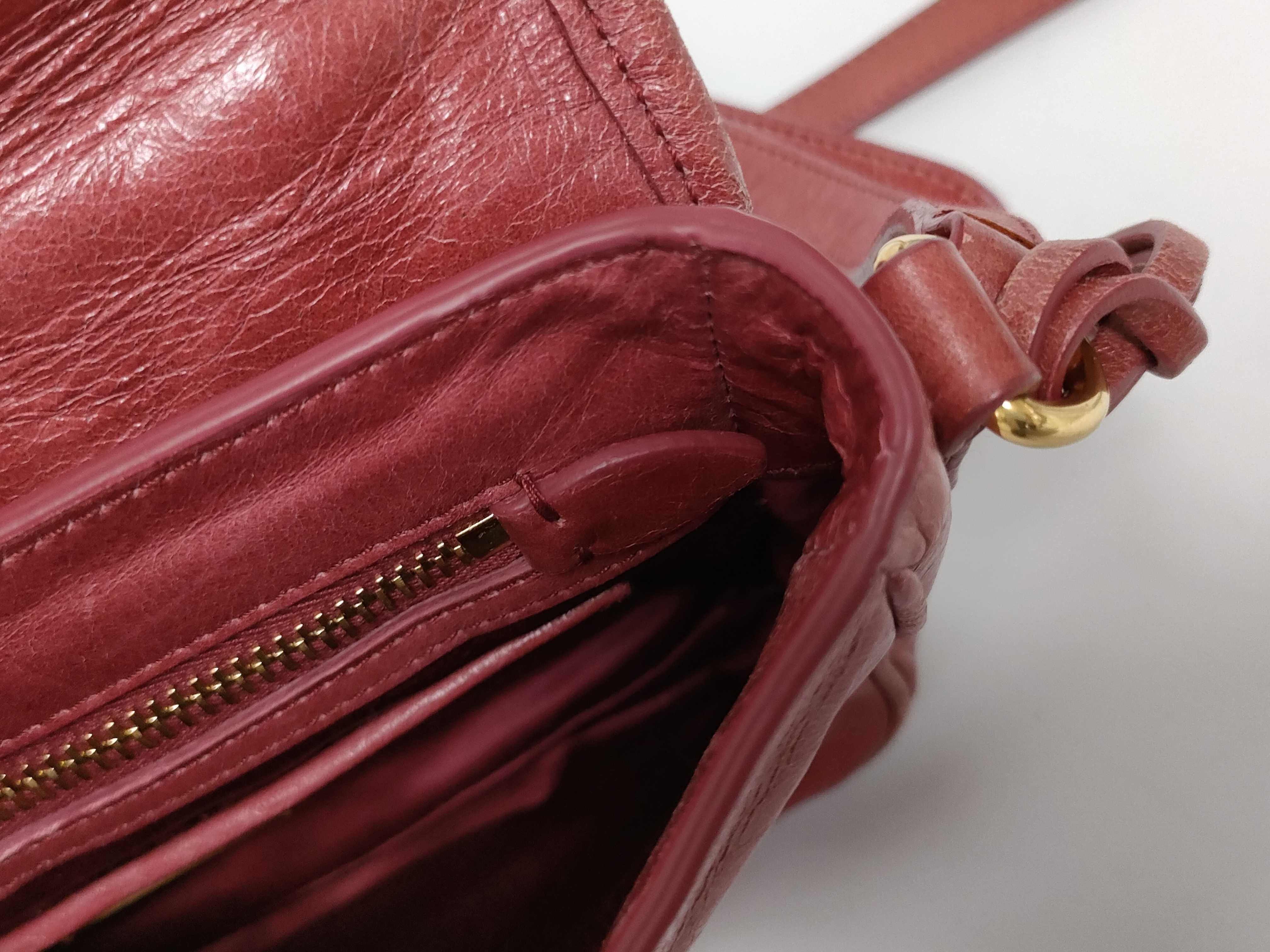 shoulder bag, red. — view 10