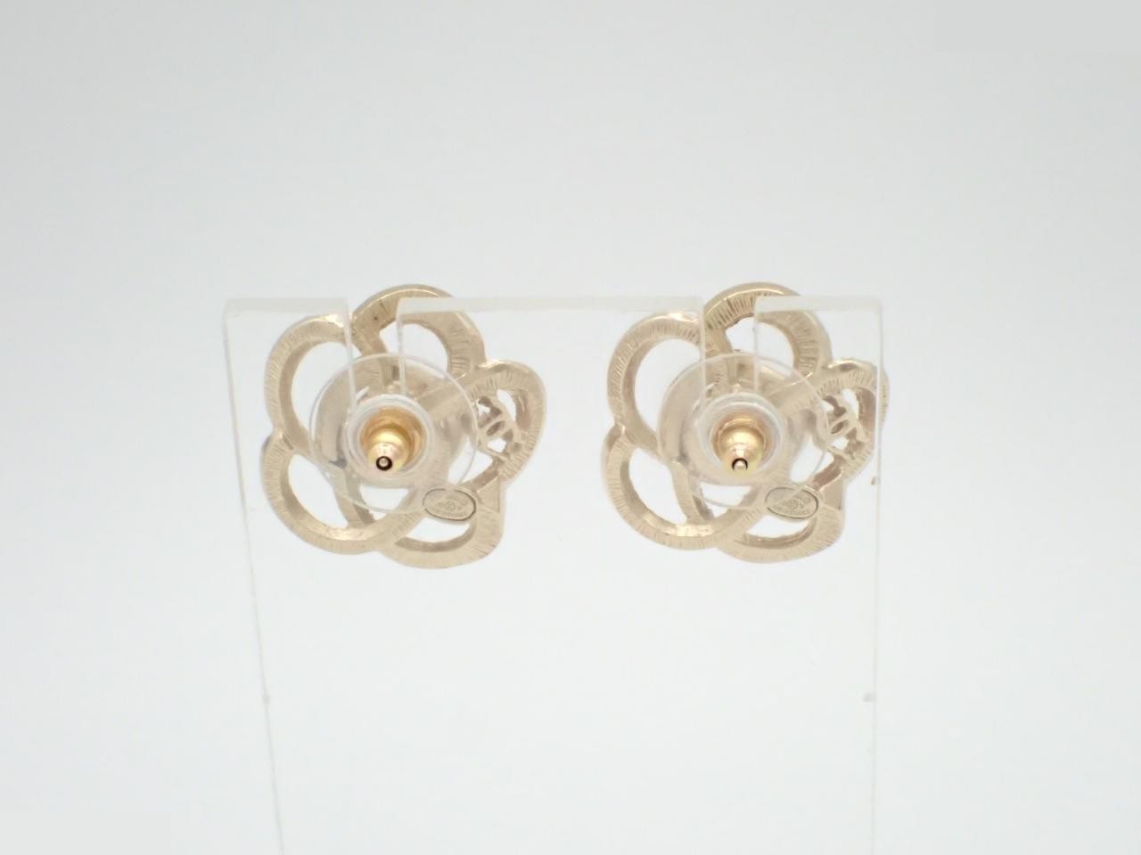 Camellia earrings — view 2