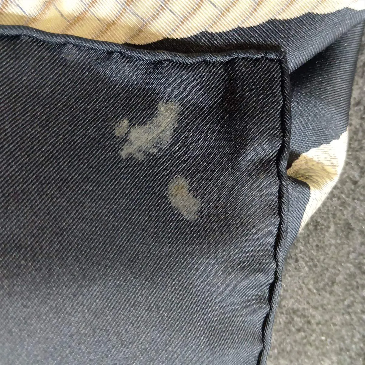 Carre 90 LES TAMBOURS Drum Scarf, Silk, Black. Shows signs of wear, including — view 9