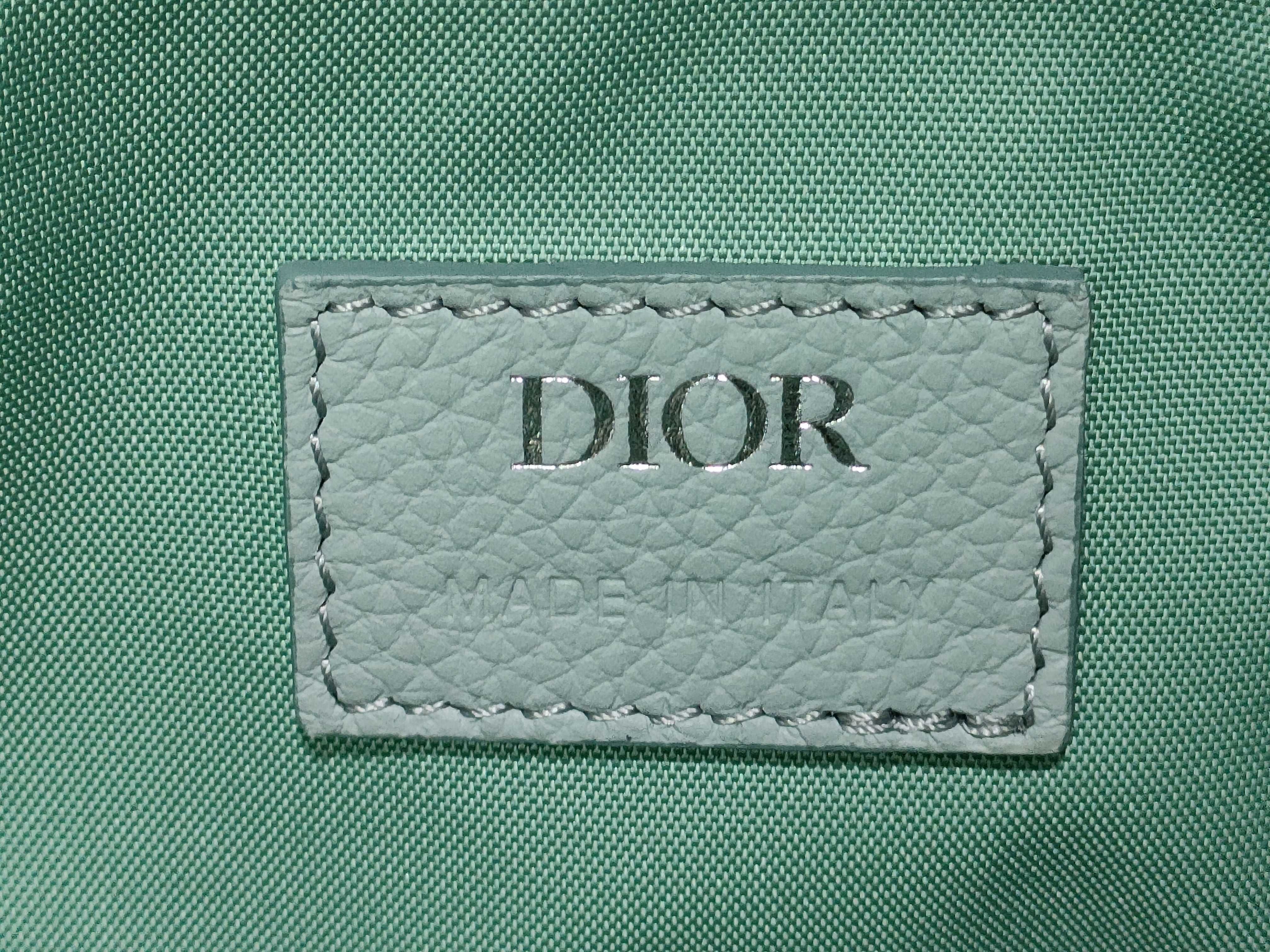 Reversible Oblique Cotton Light Blue Tote Bag — view 10