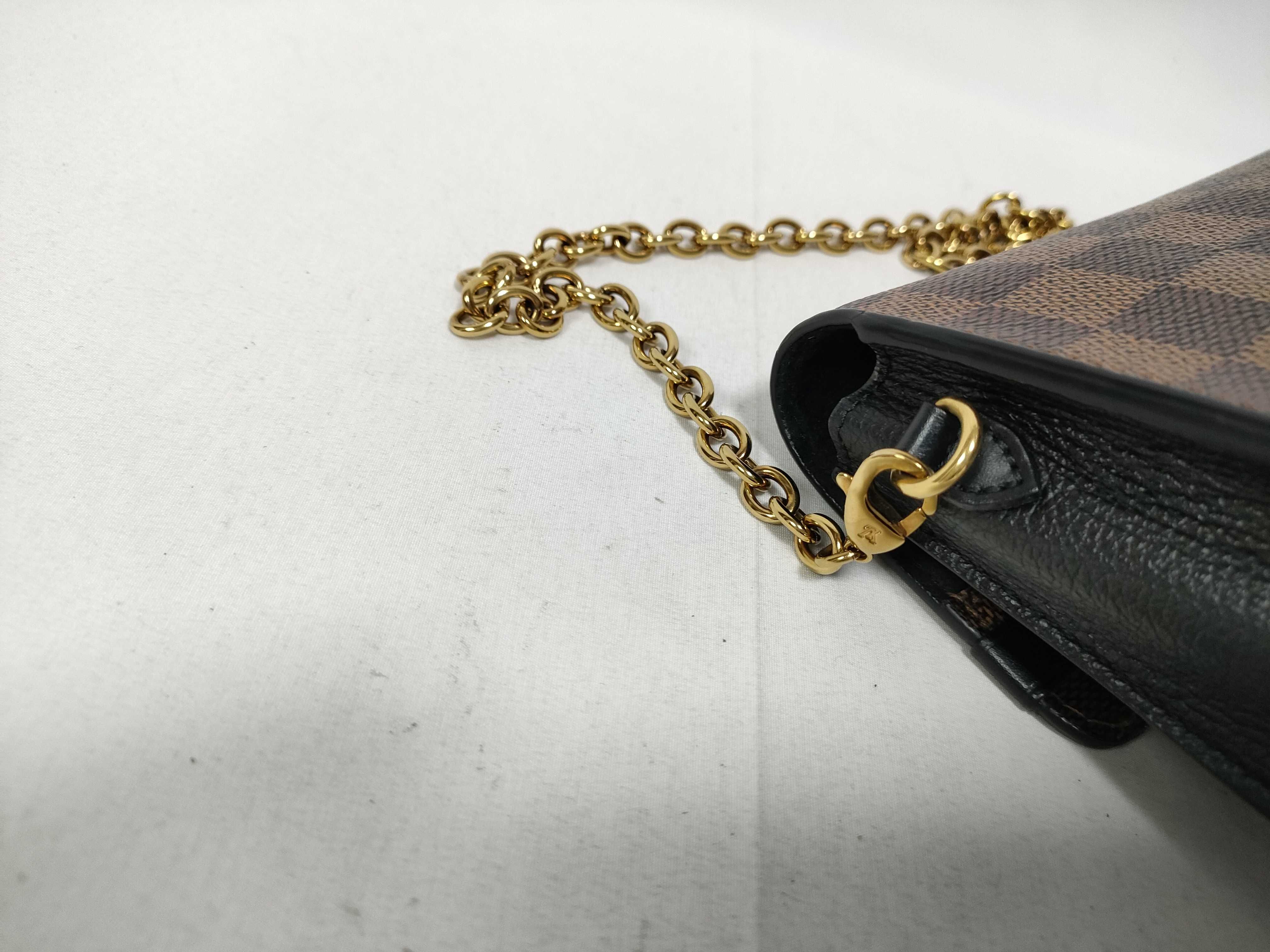 Damier Louis Vuitton Portefeuille Vavin Damier Chain Shoulder Bag N60221 — view 6
