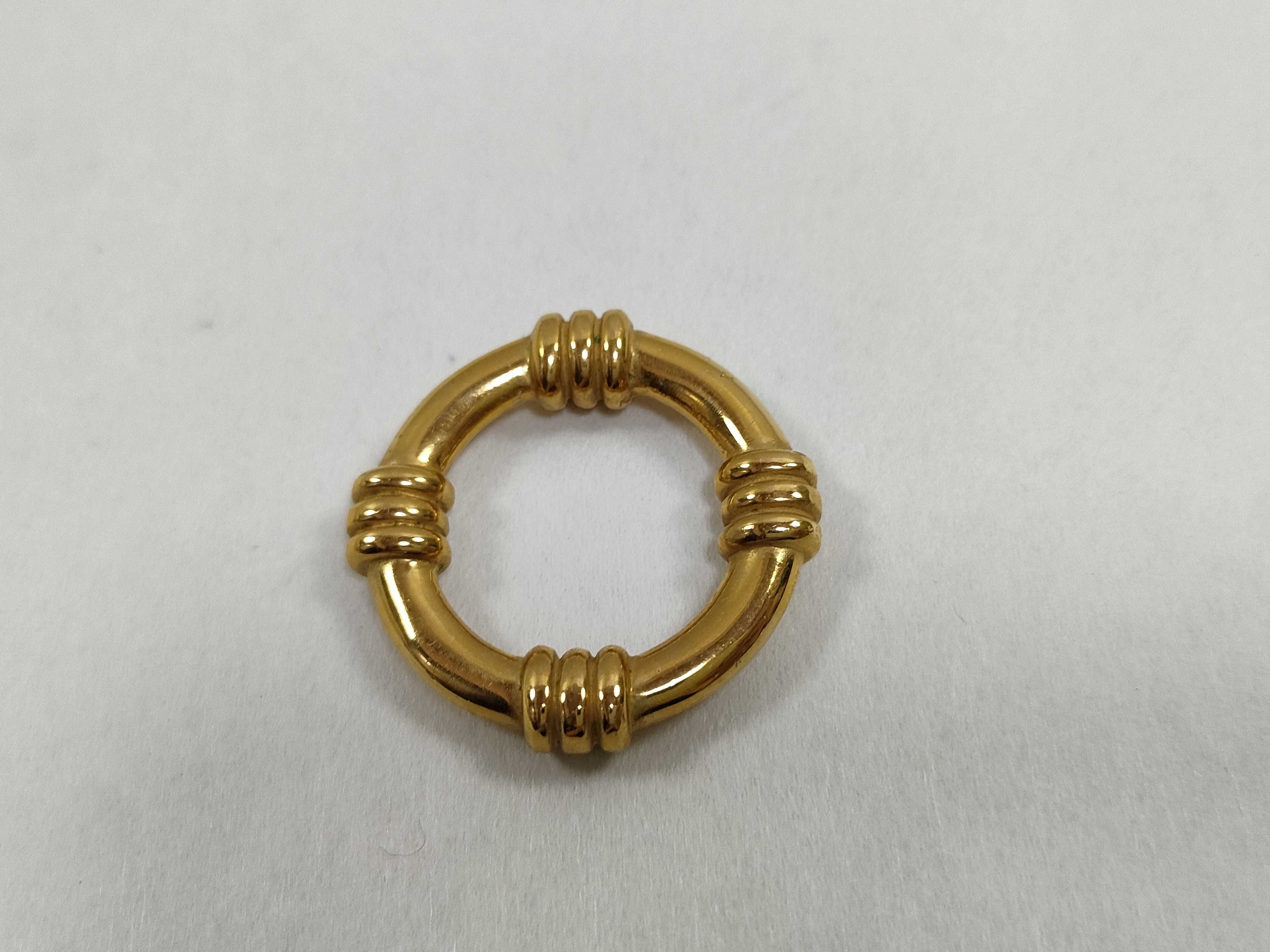 Boué Scarf Ring, Gold Color, with Box, Other Accessories — view 2