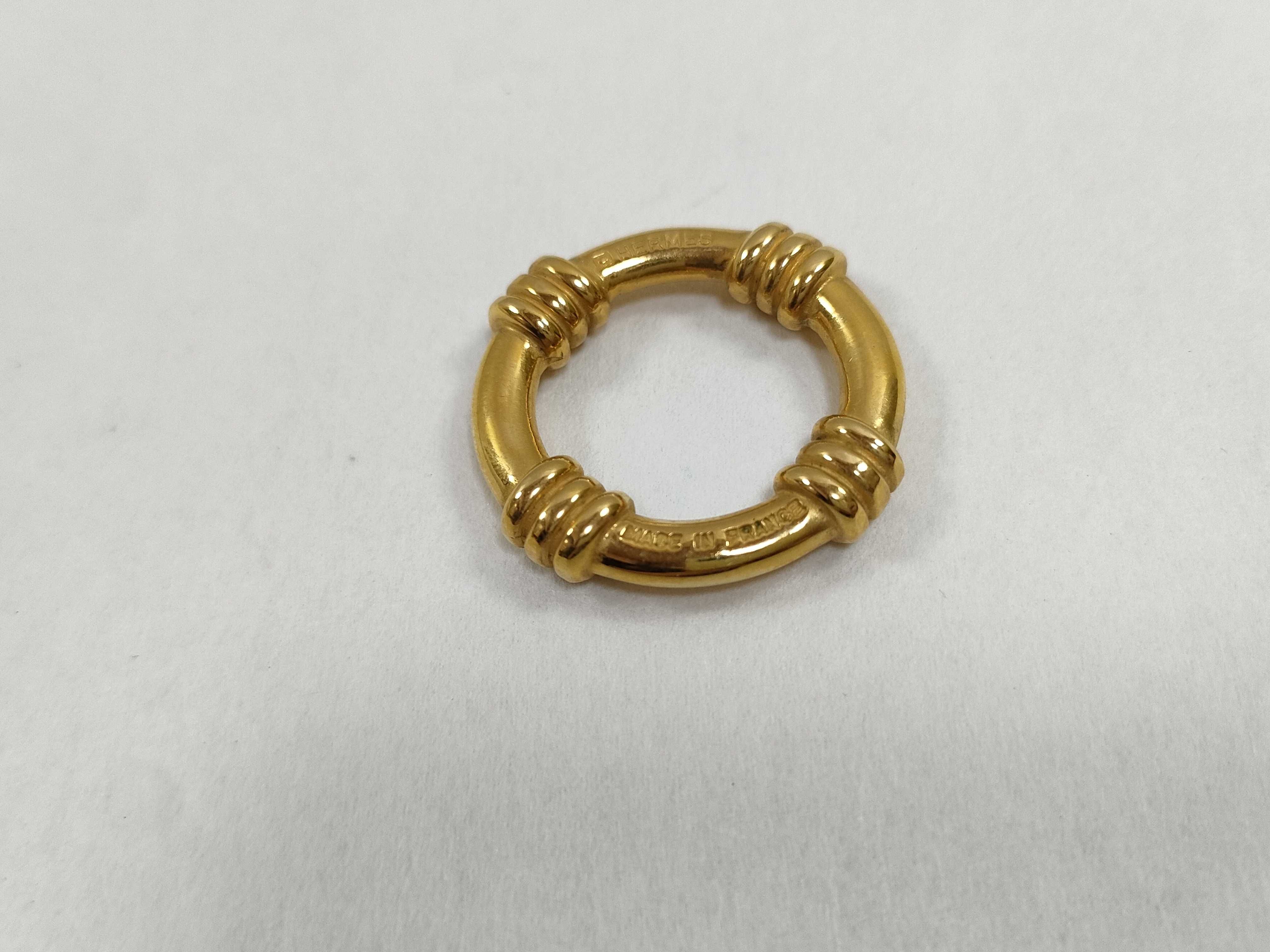 Boué Scarf Ring, Gold Color, with Box, Other Accessories — view 4
