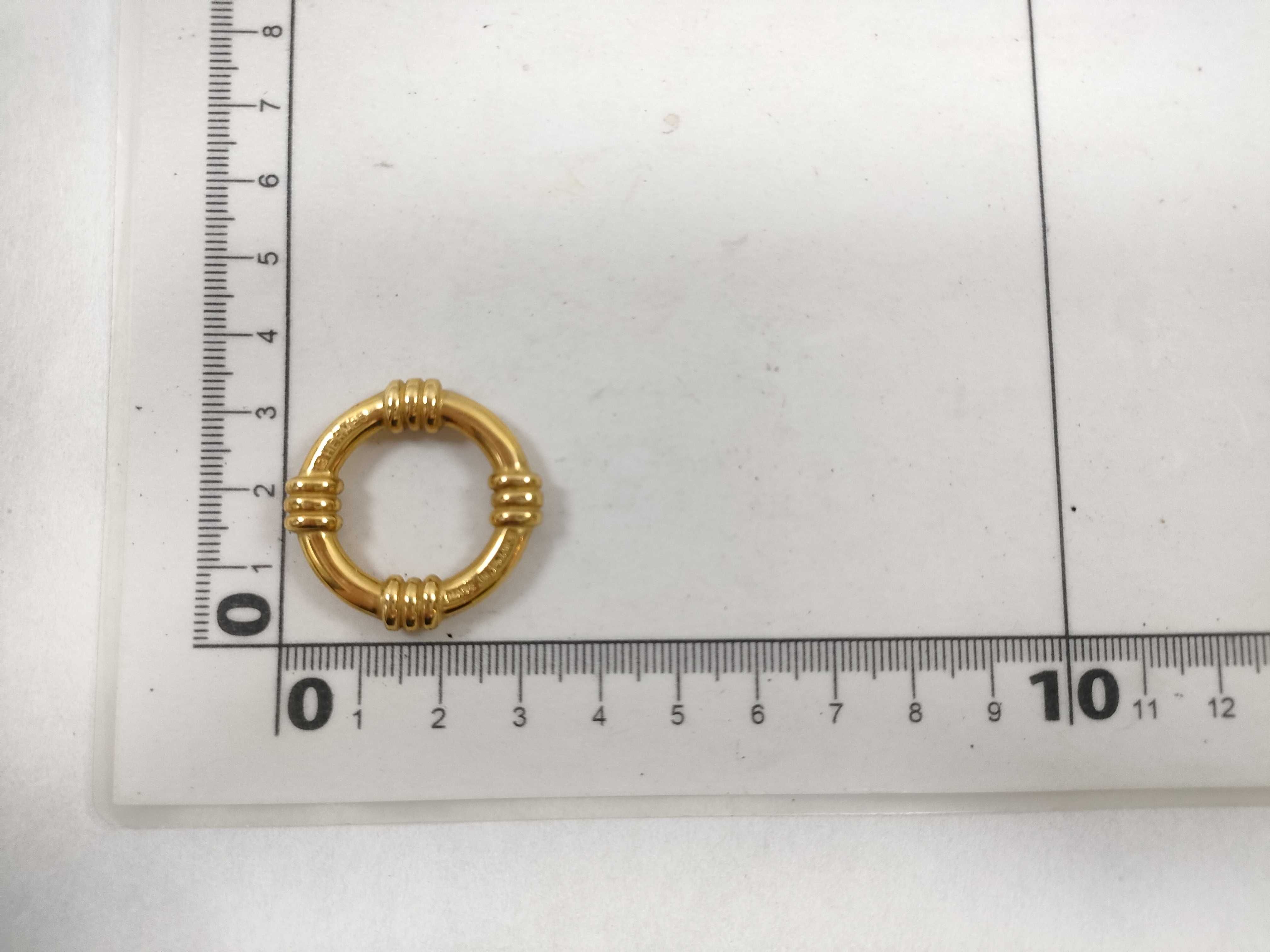 Boué Scarf Ring, Gold Color, with Box, Other Accessories — view 5