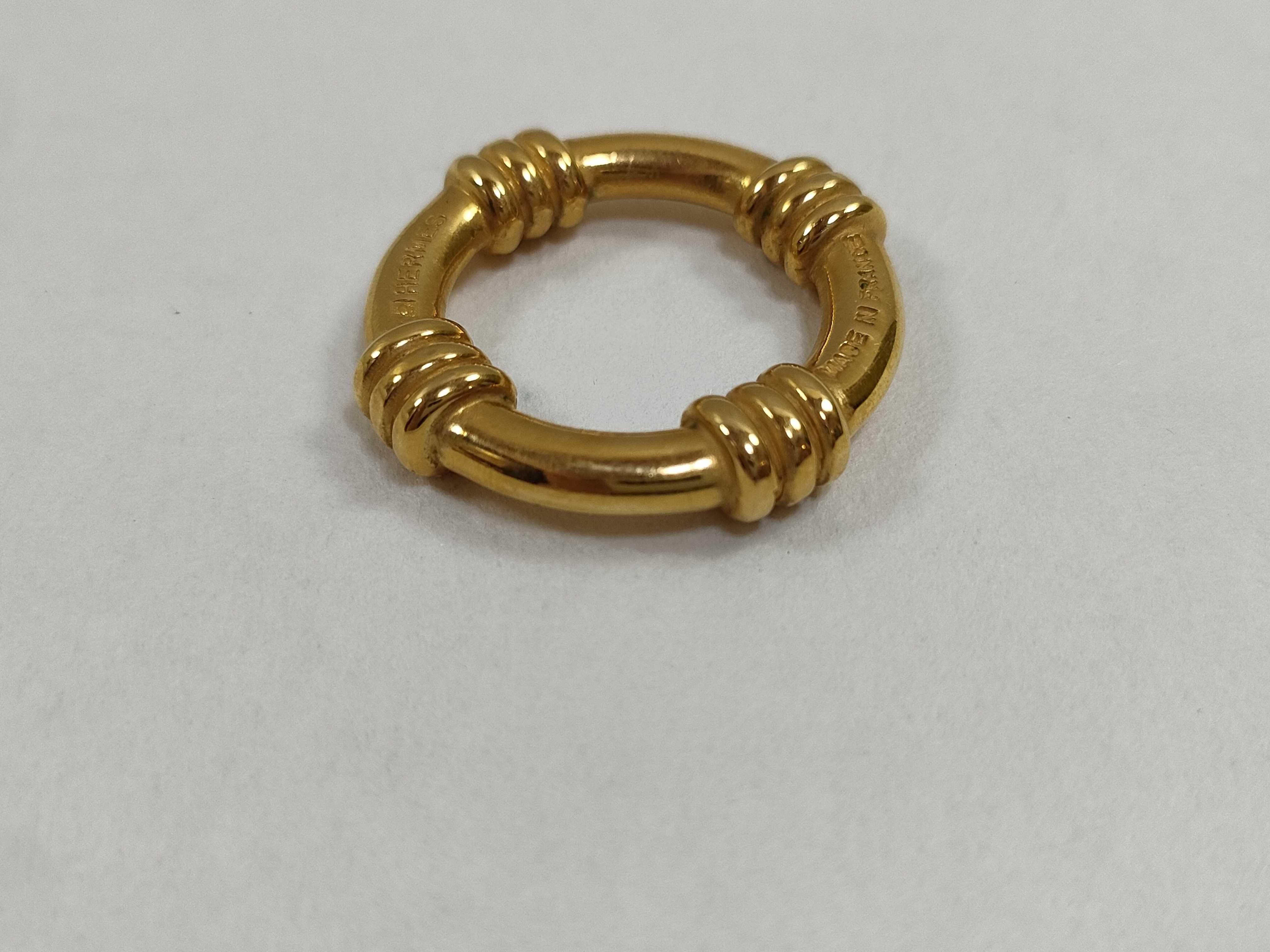 Boué Scarf Ring, Gold Color, with Box, Other Accessories — view 6