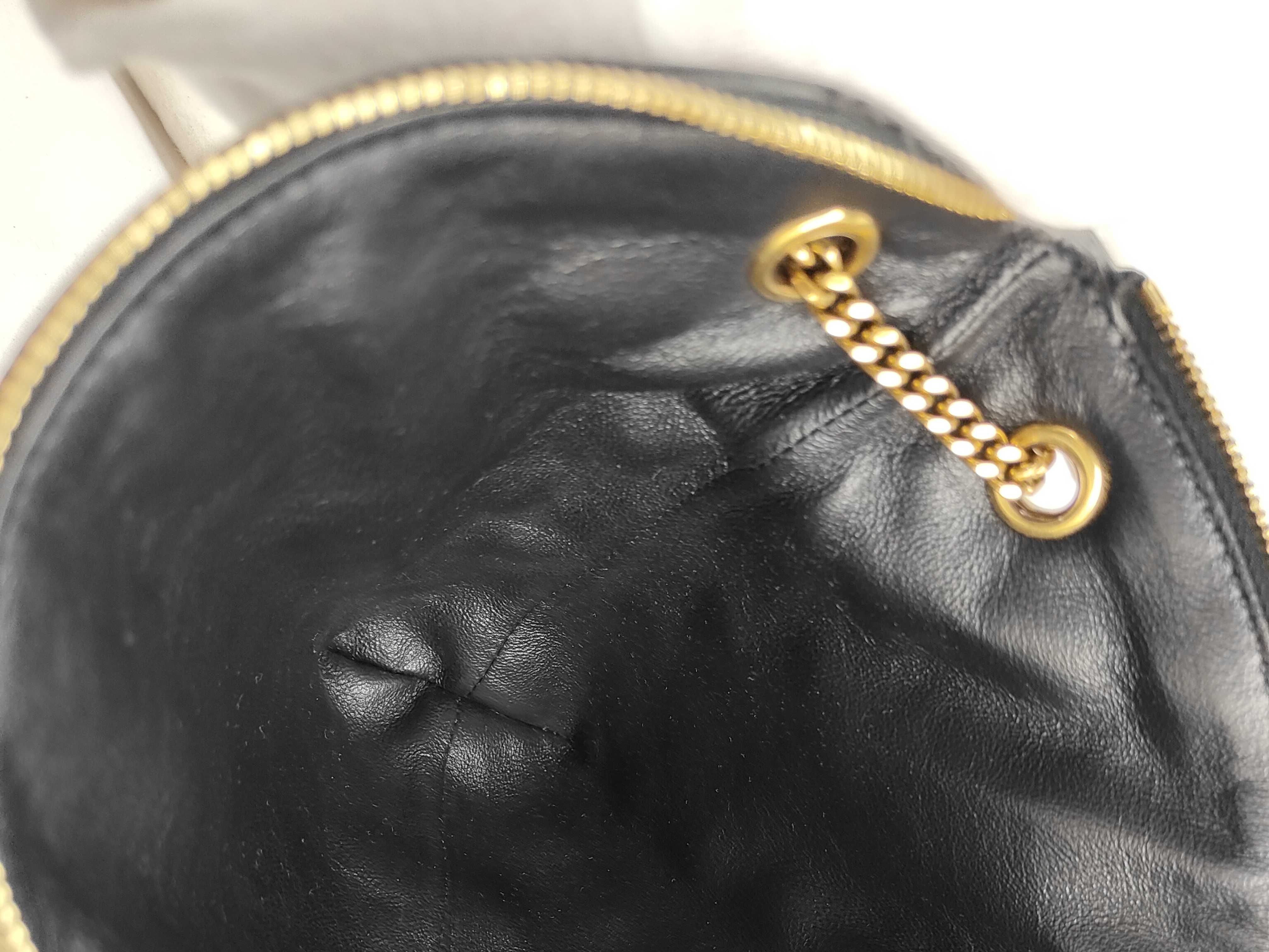 Leather Clutch Bag, Black Pouch — view 10