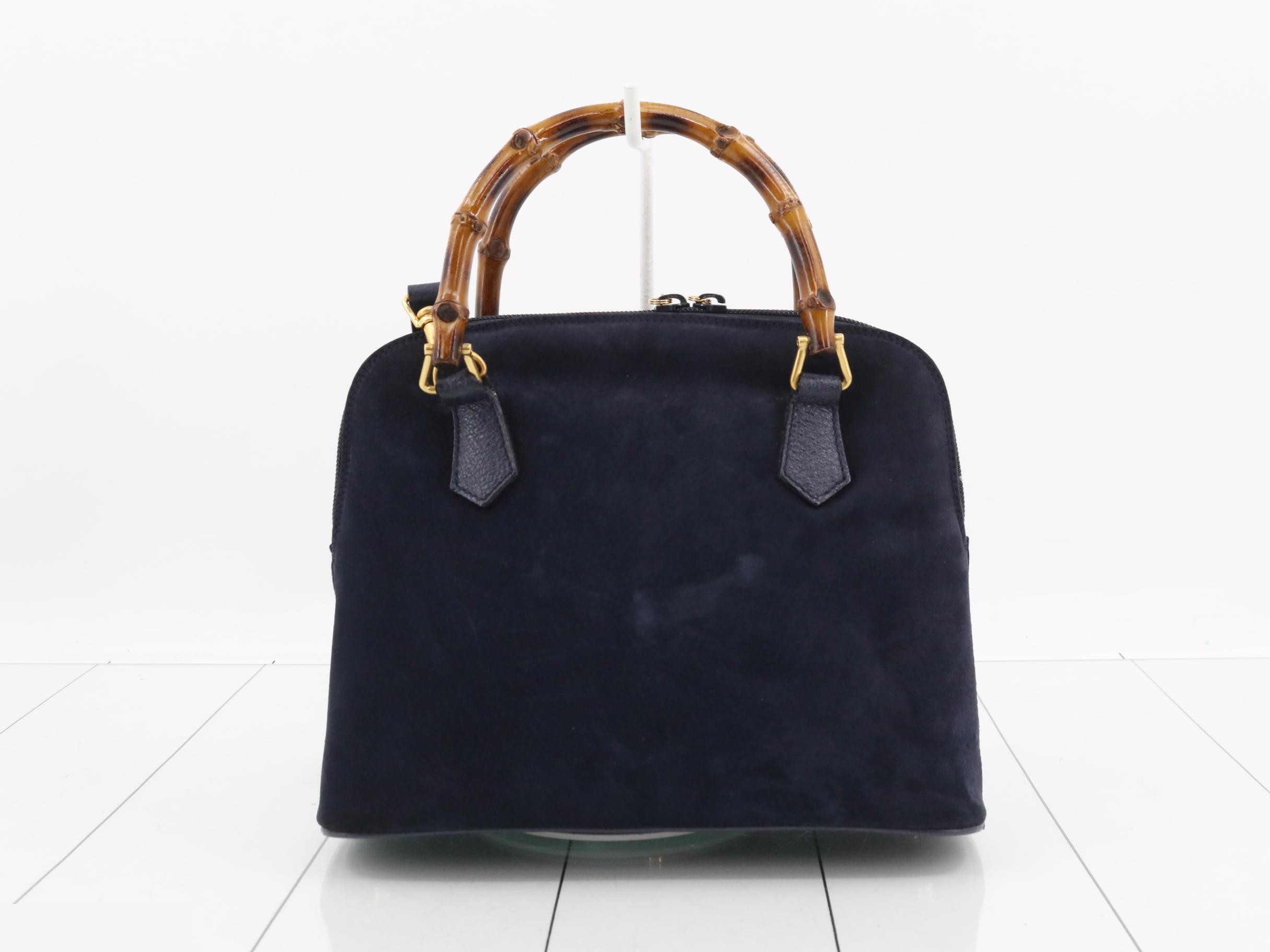 Suede Bamboo 2-Way Handbag 000.1274.0290 — view 2