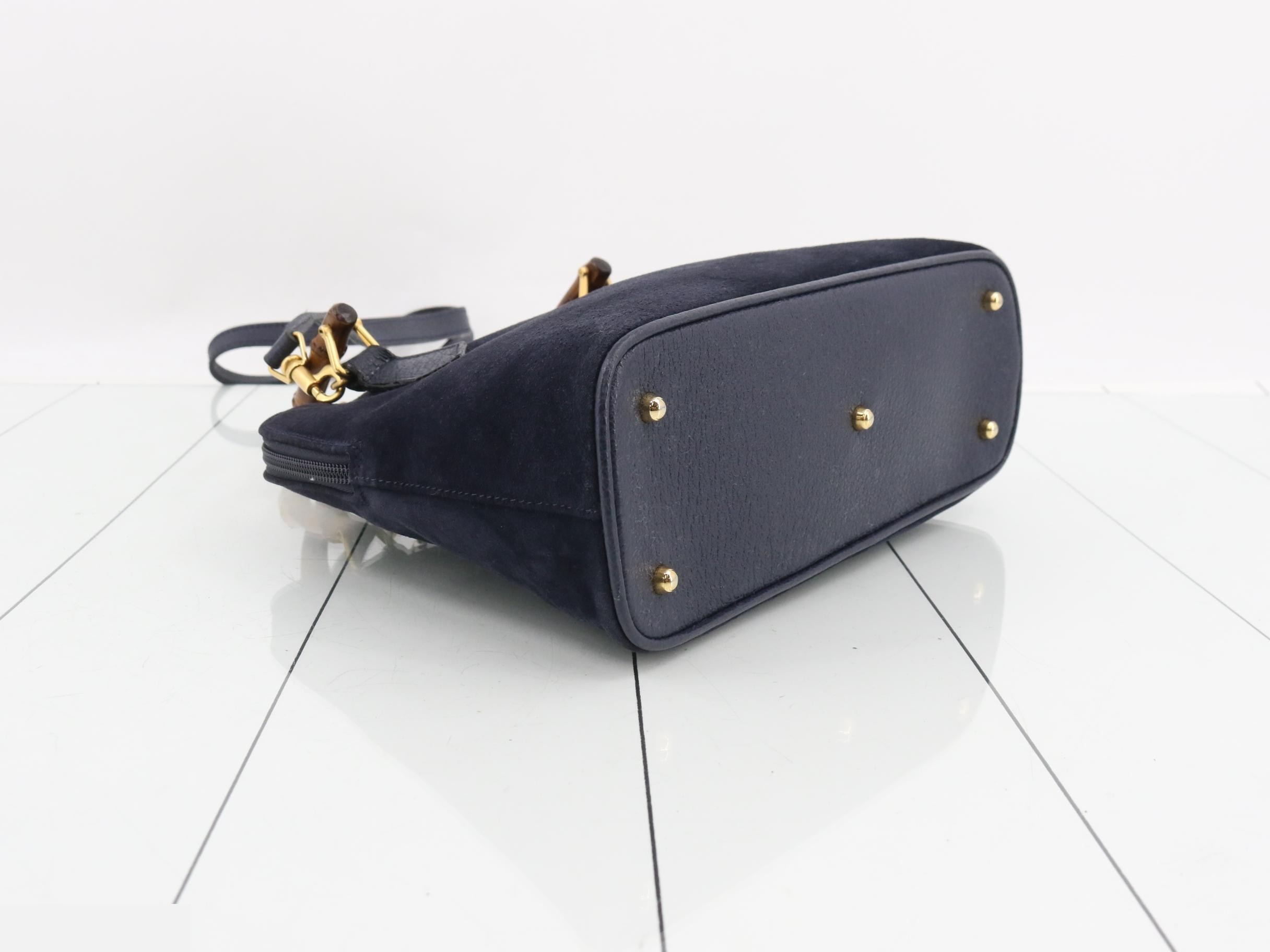 Suede Bamboo 2-Way Handbag 000.1274.0290 — view 5