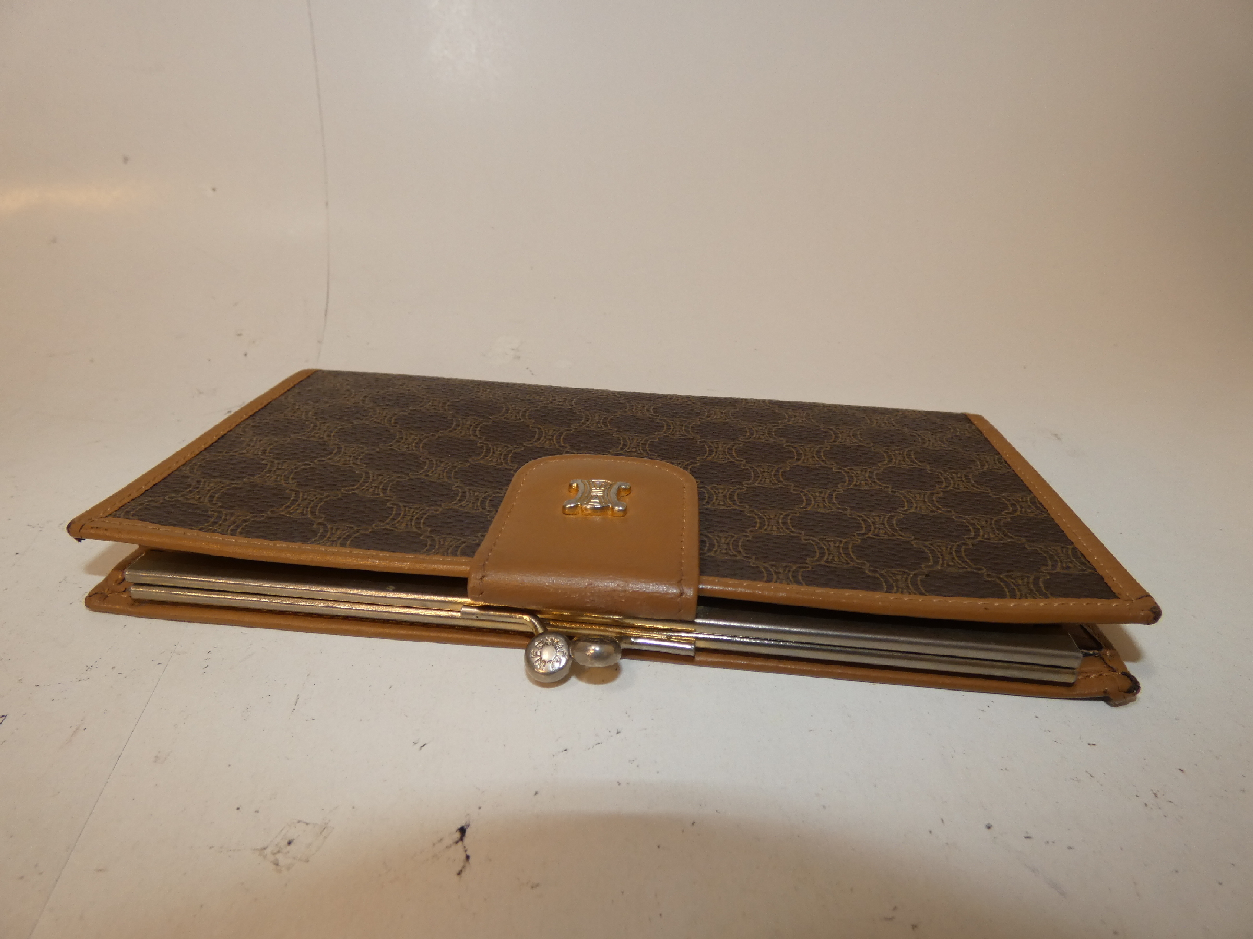 Macadam Logo Clasp Long Wallet — view 3