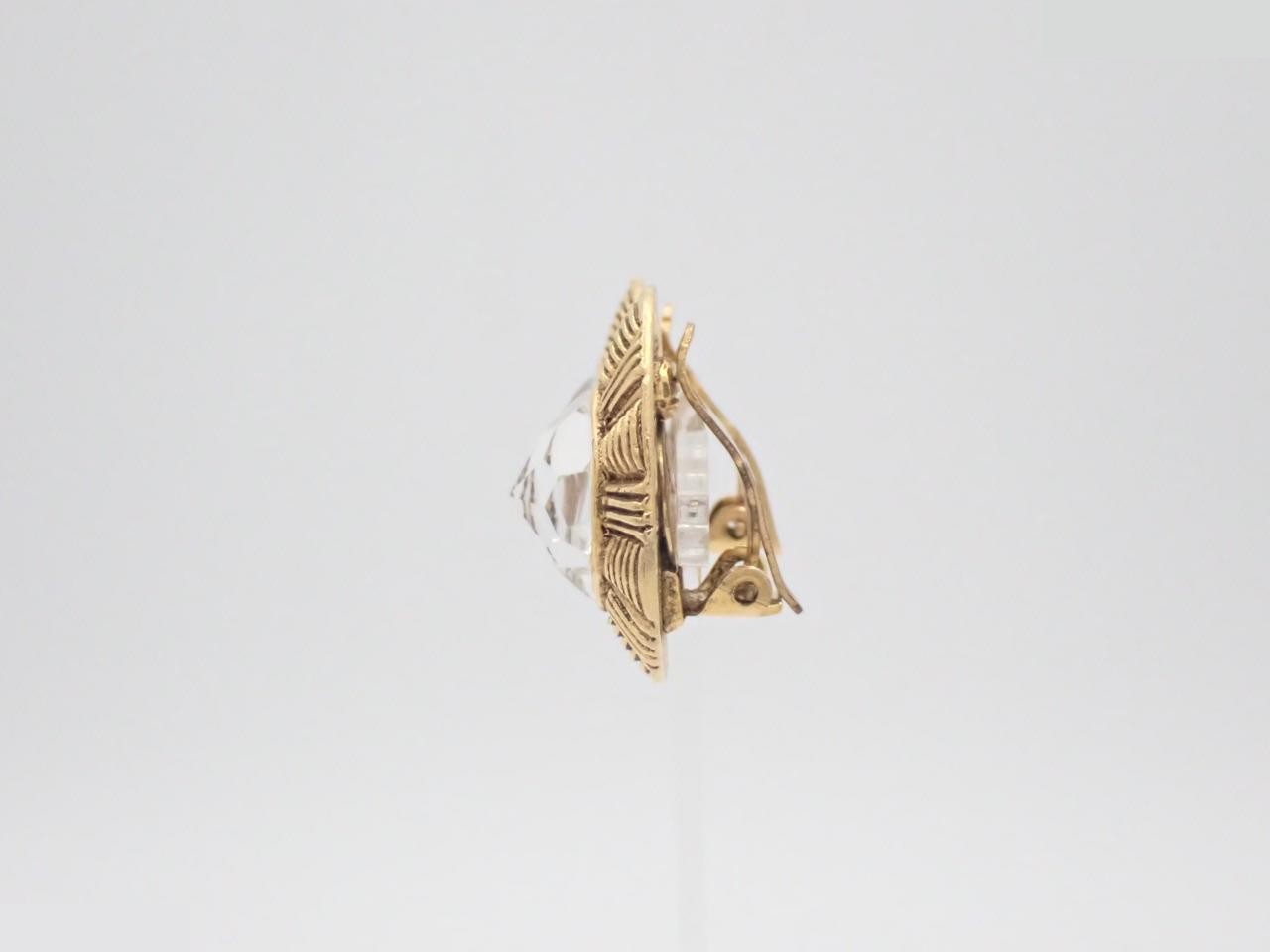 Earrings with stones — view 3