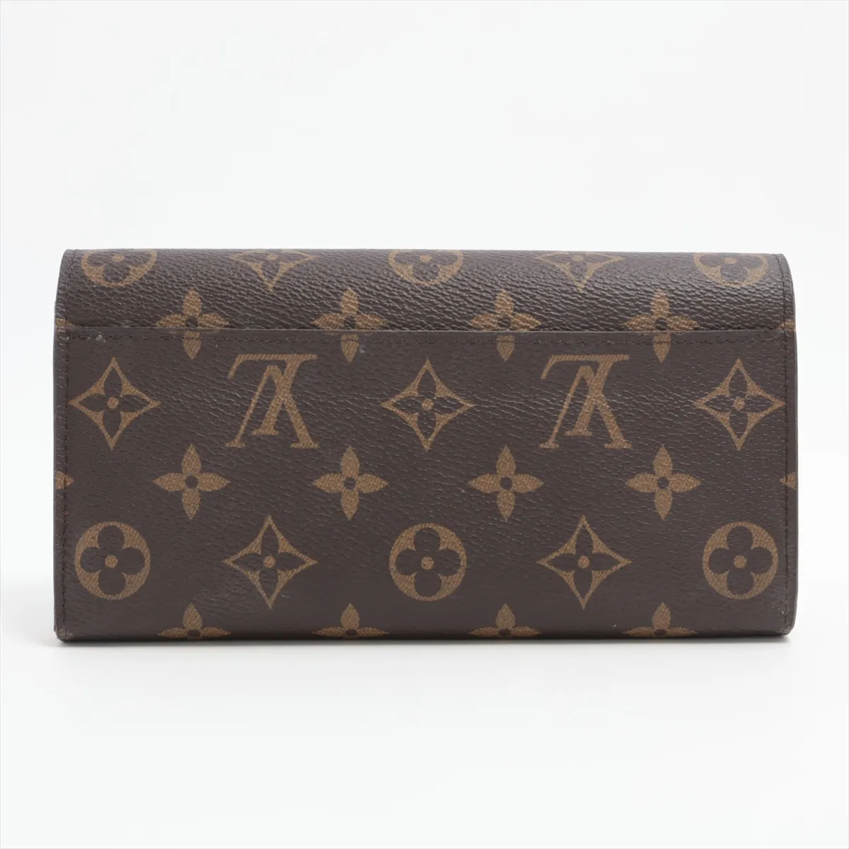 Monogram Portefeuille Sarah M62236 Coquelicot Long Wallet — view 2