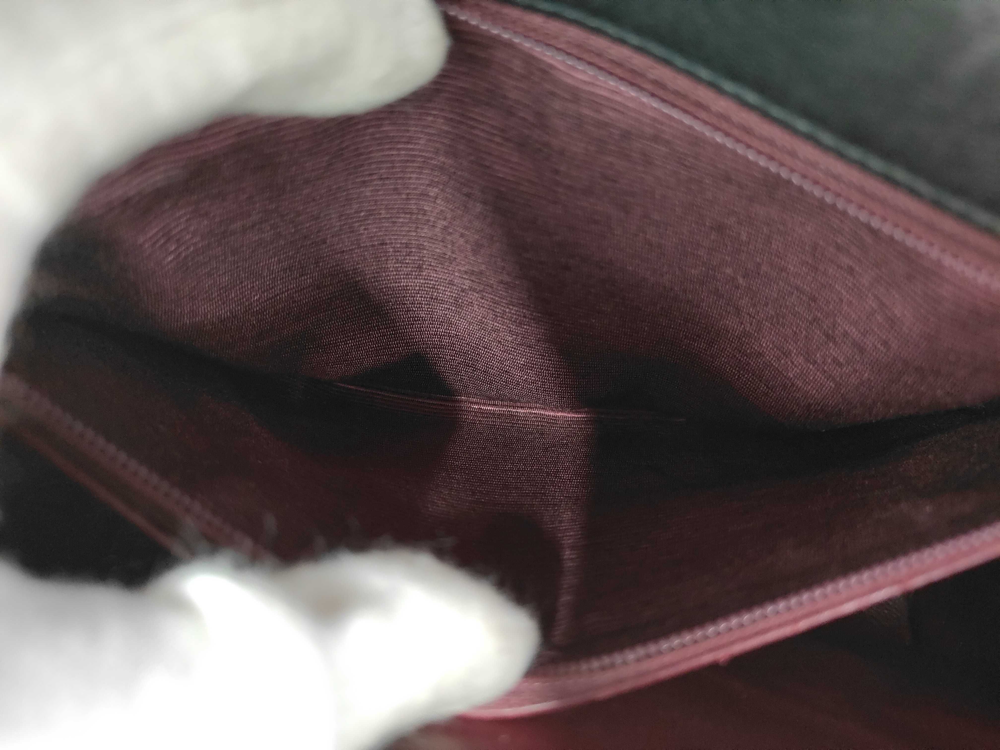 Shoulder Bag Matelassé Coco Mark Leather Brown Shoulder Bag — view 11