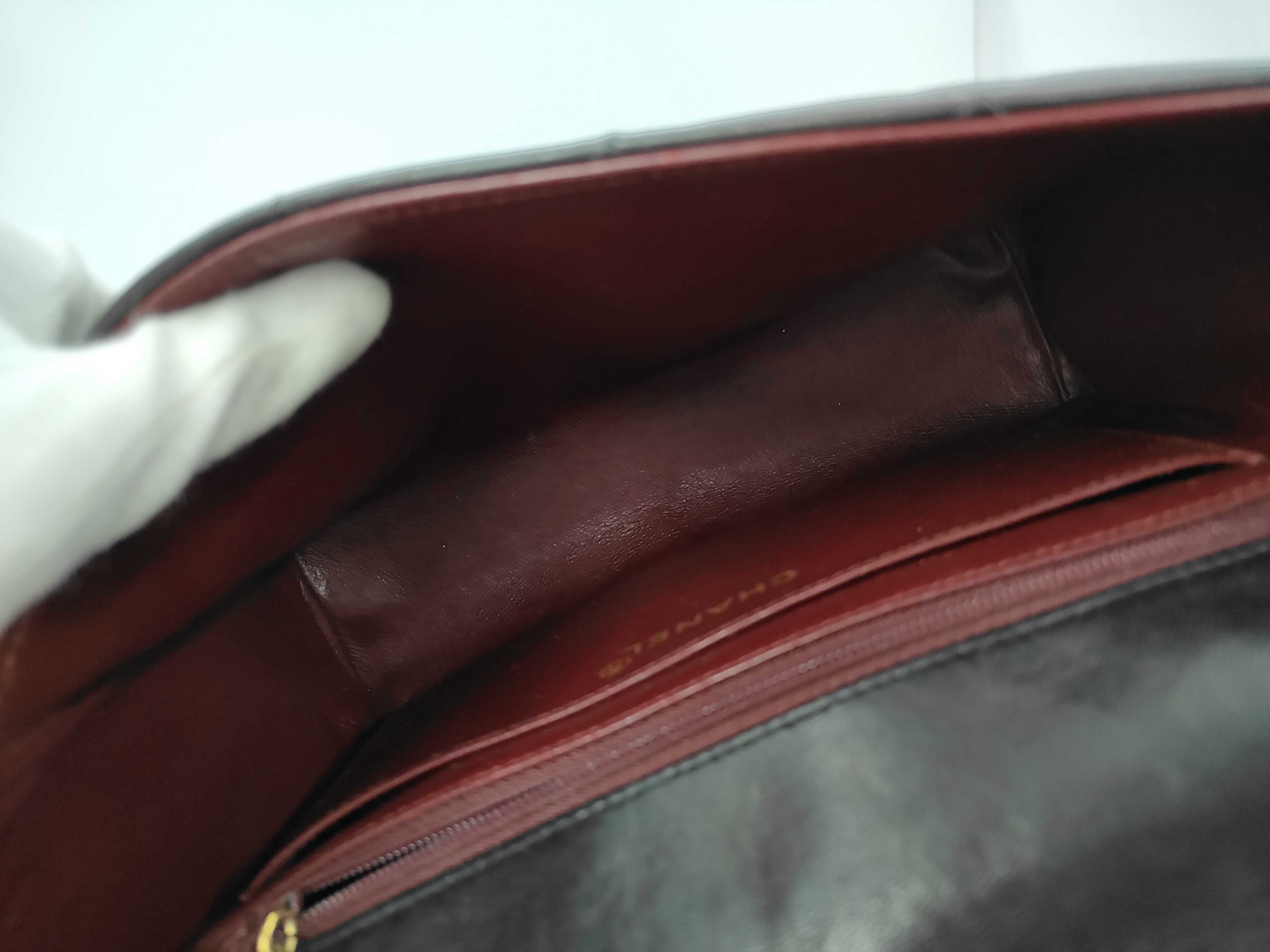 Shoulder Bag Matelassé Coco Mark Leather Brown Shoulder Bag — view 10