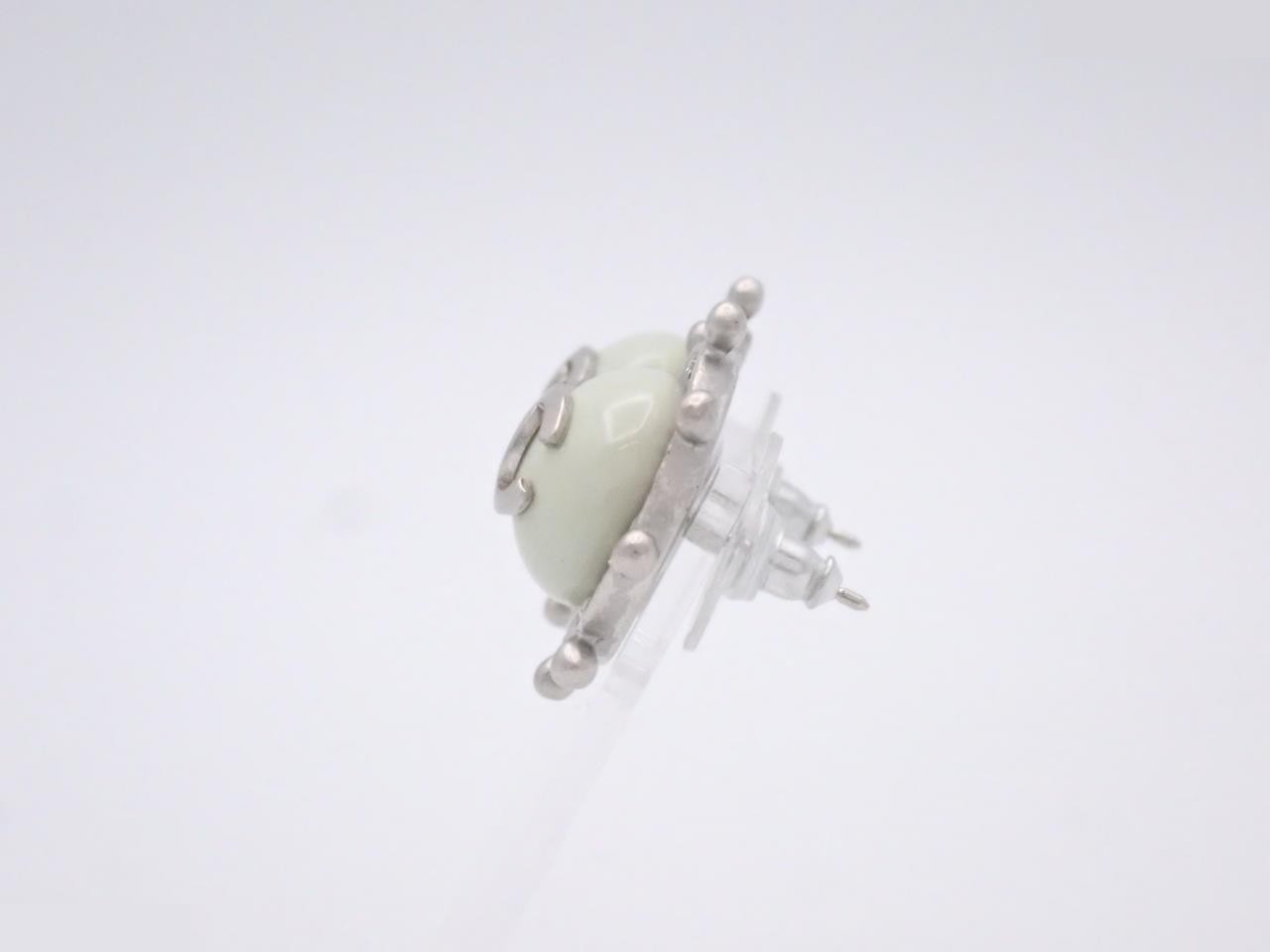 earrings, Coco Mark, 05A, ship's wheel — view 3