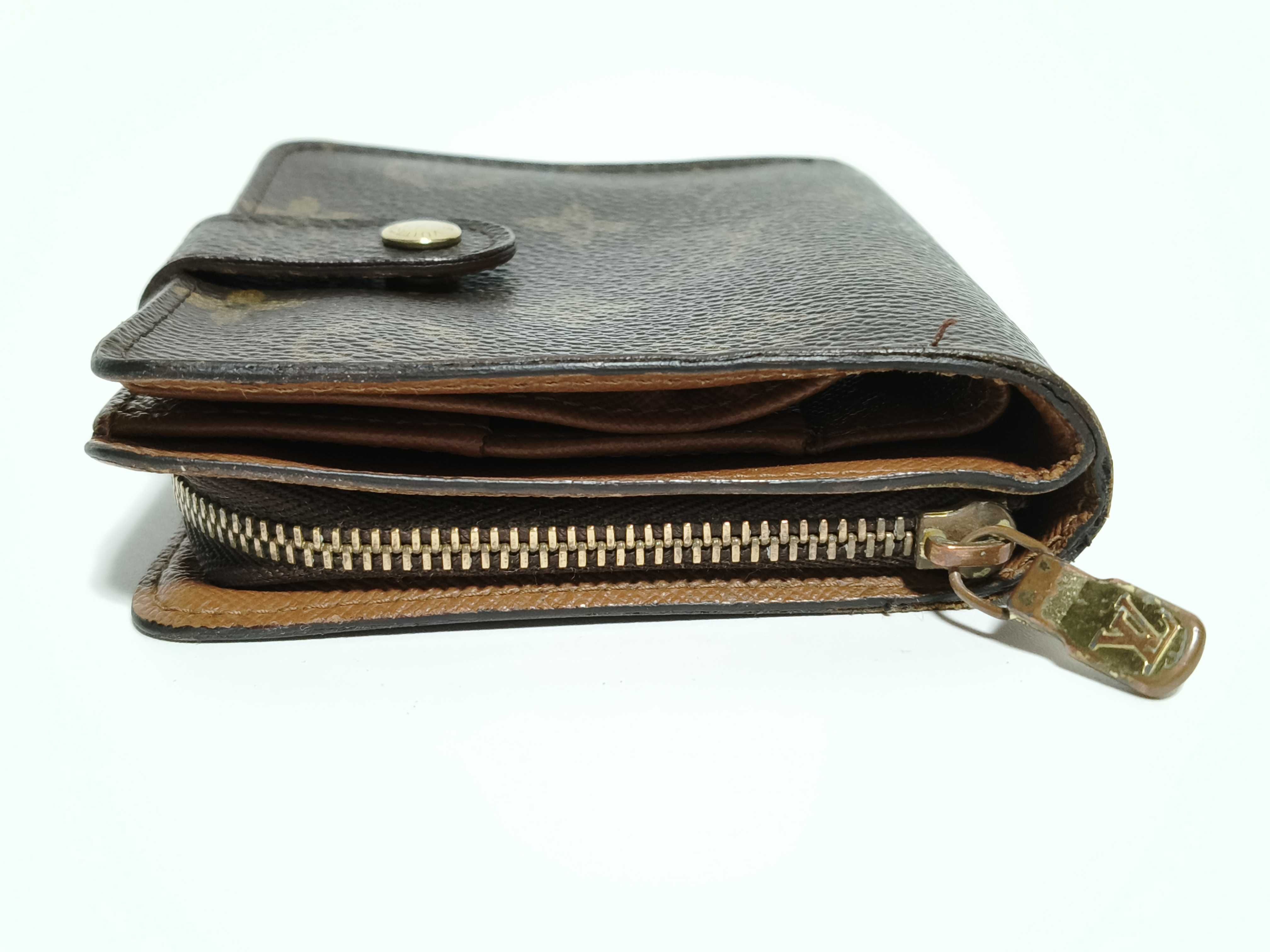Monogram Compact Zip Wallet — view 6