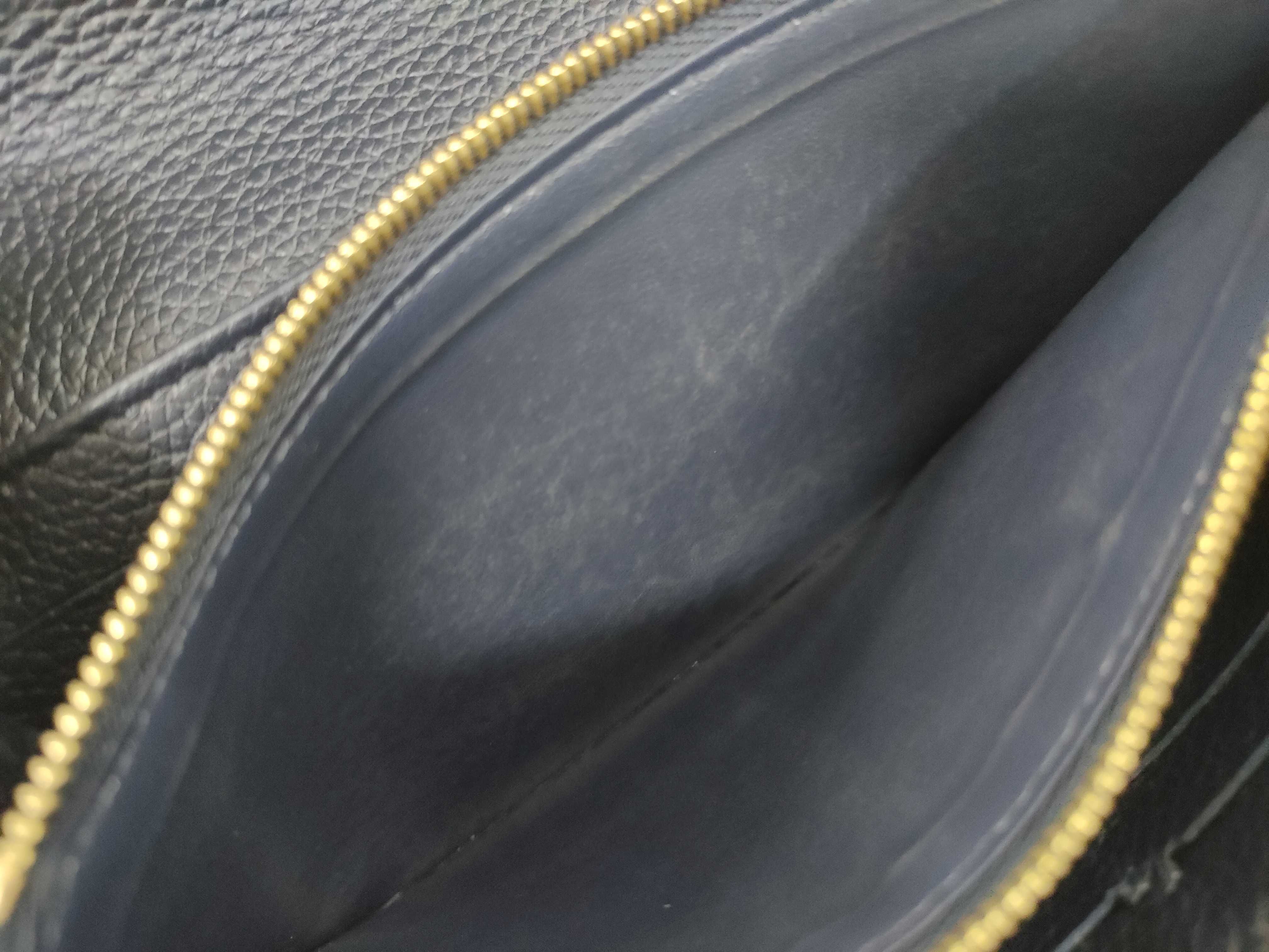 Monogram Empreinte Portefeuille Sarah Marine Rouge Wallet — view 11