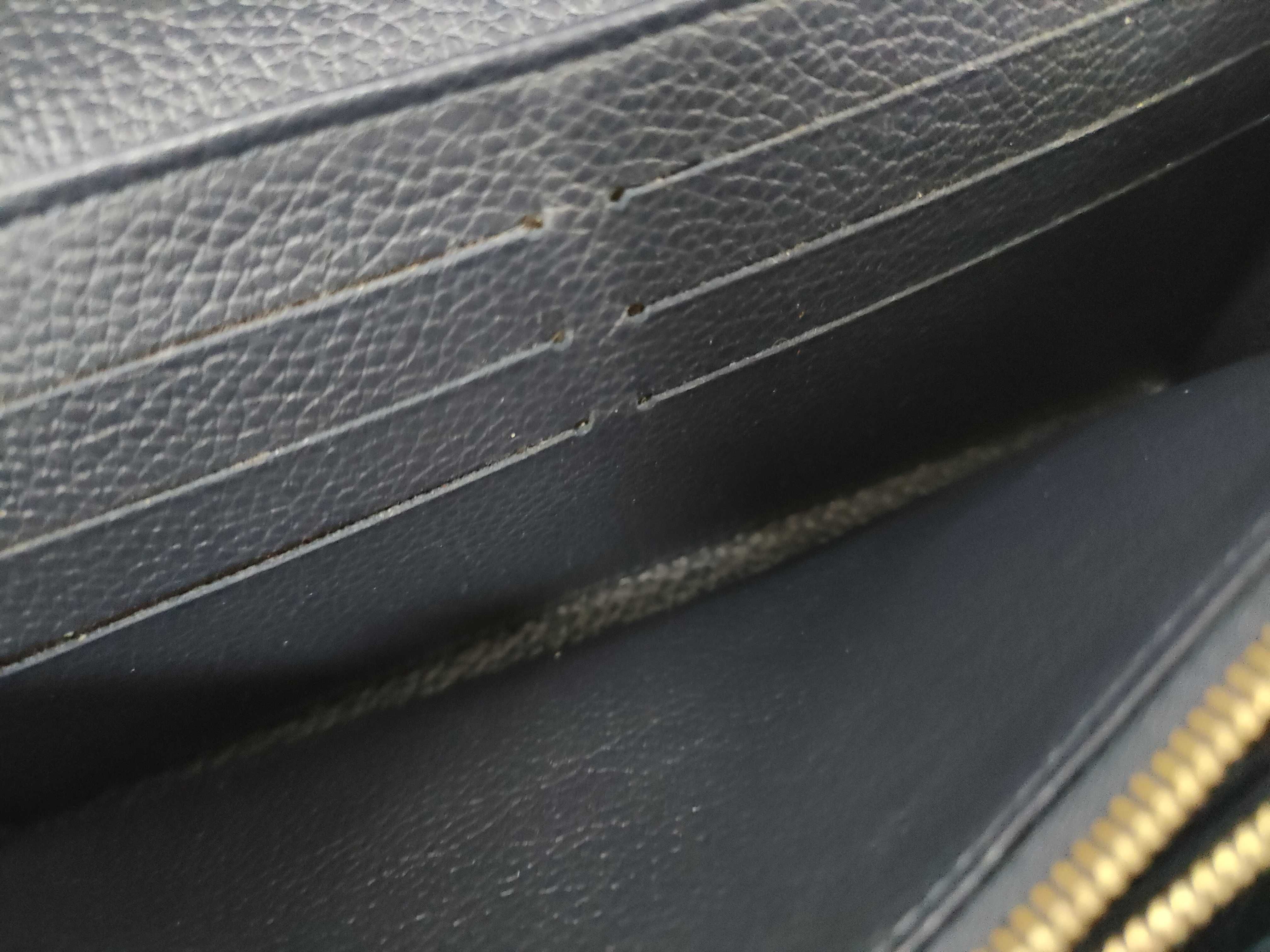 Monogram Empreinte Portefeuille Sarah Marine Rouge Wallet — view 13