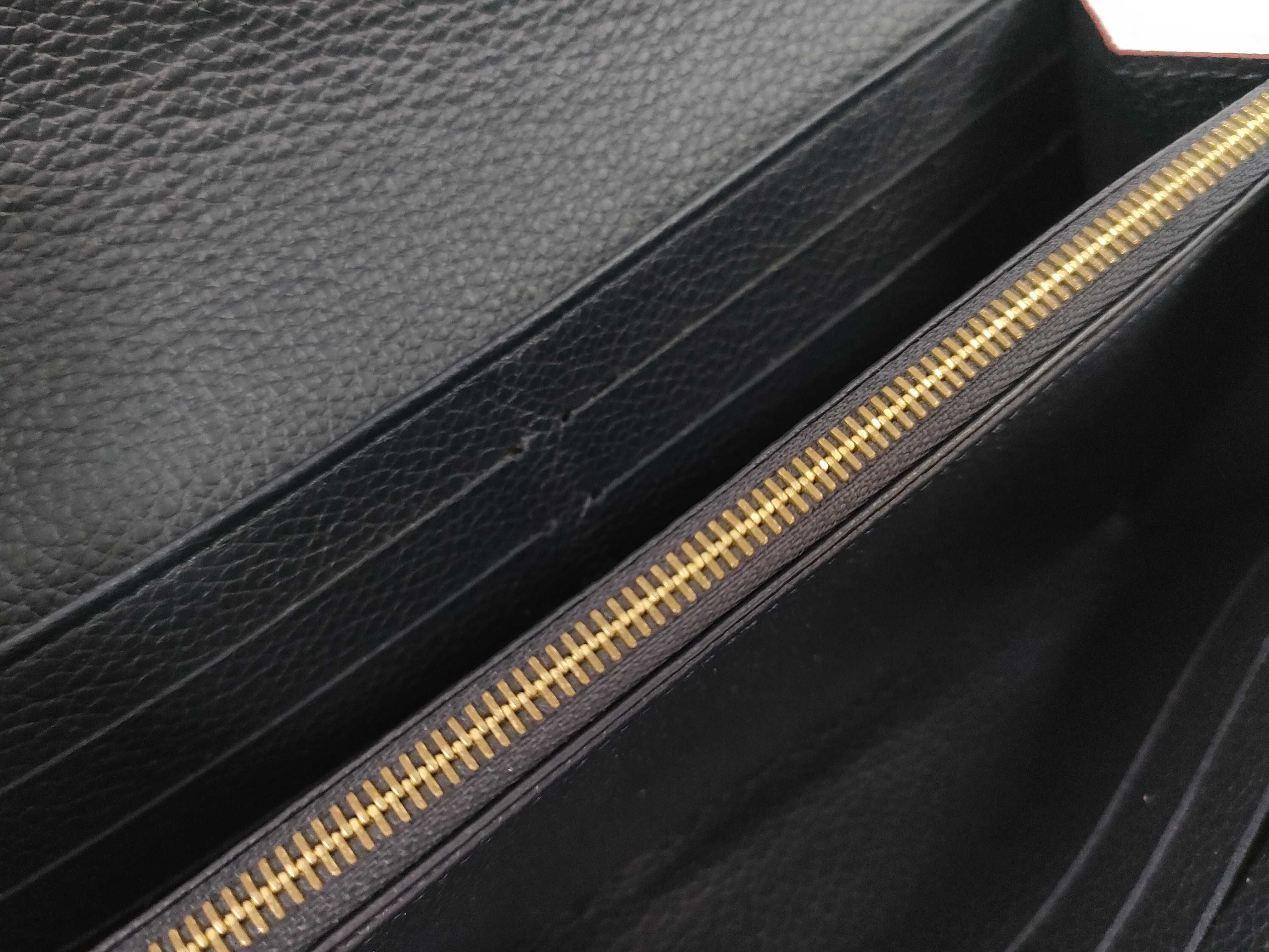 Monogram Empreinte Portefeuille Sarah Marine Rouge Wallet — view 10