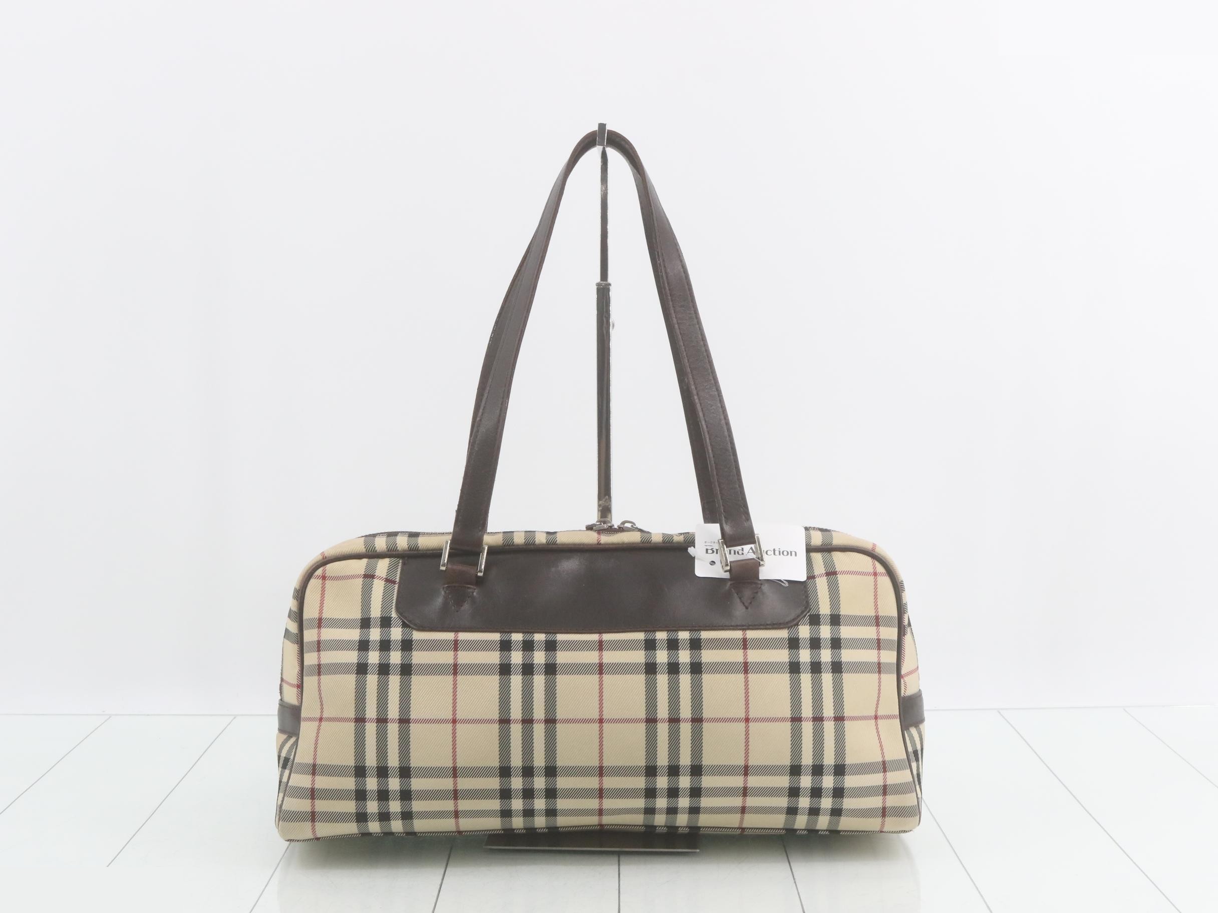 Nova Check Mini Boston Bag — view 2