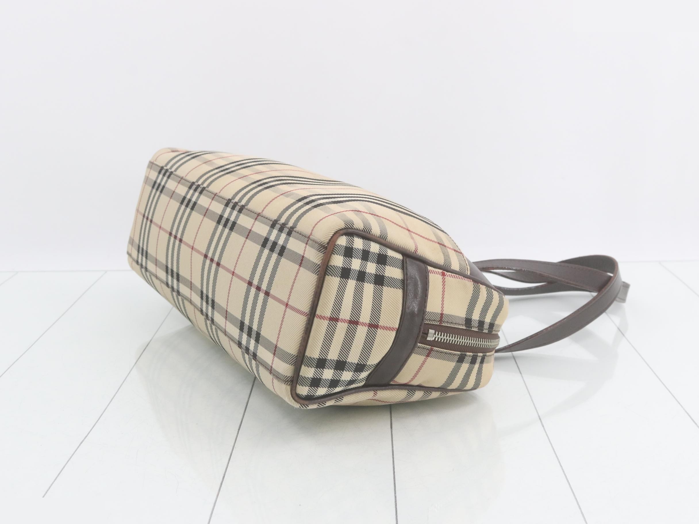 Nova Check Mini Boston Bag — view 6