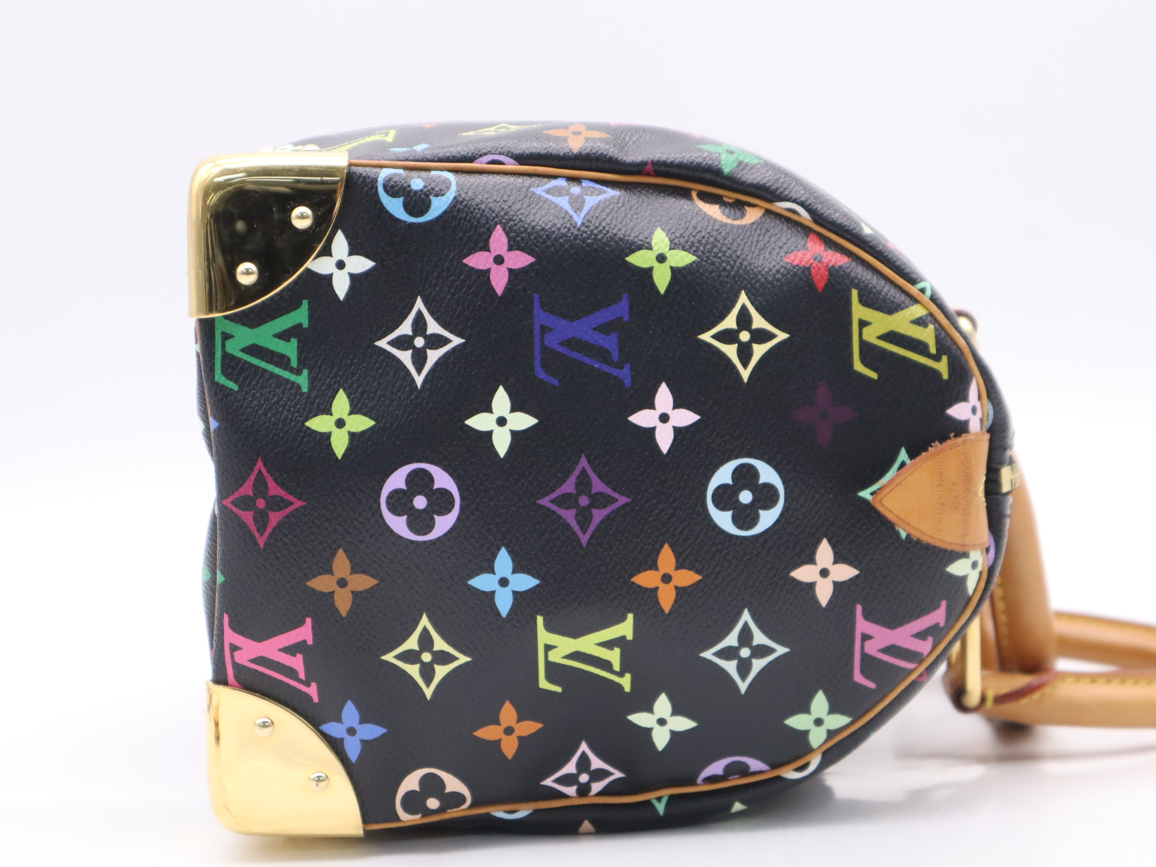 M92642 Multicolor Speedy 30 Noir Handbag with 2 Keys and Clochette — view 5