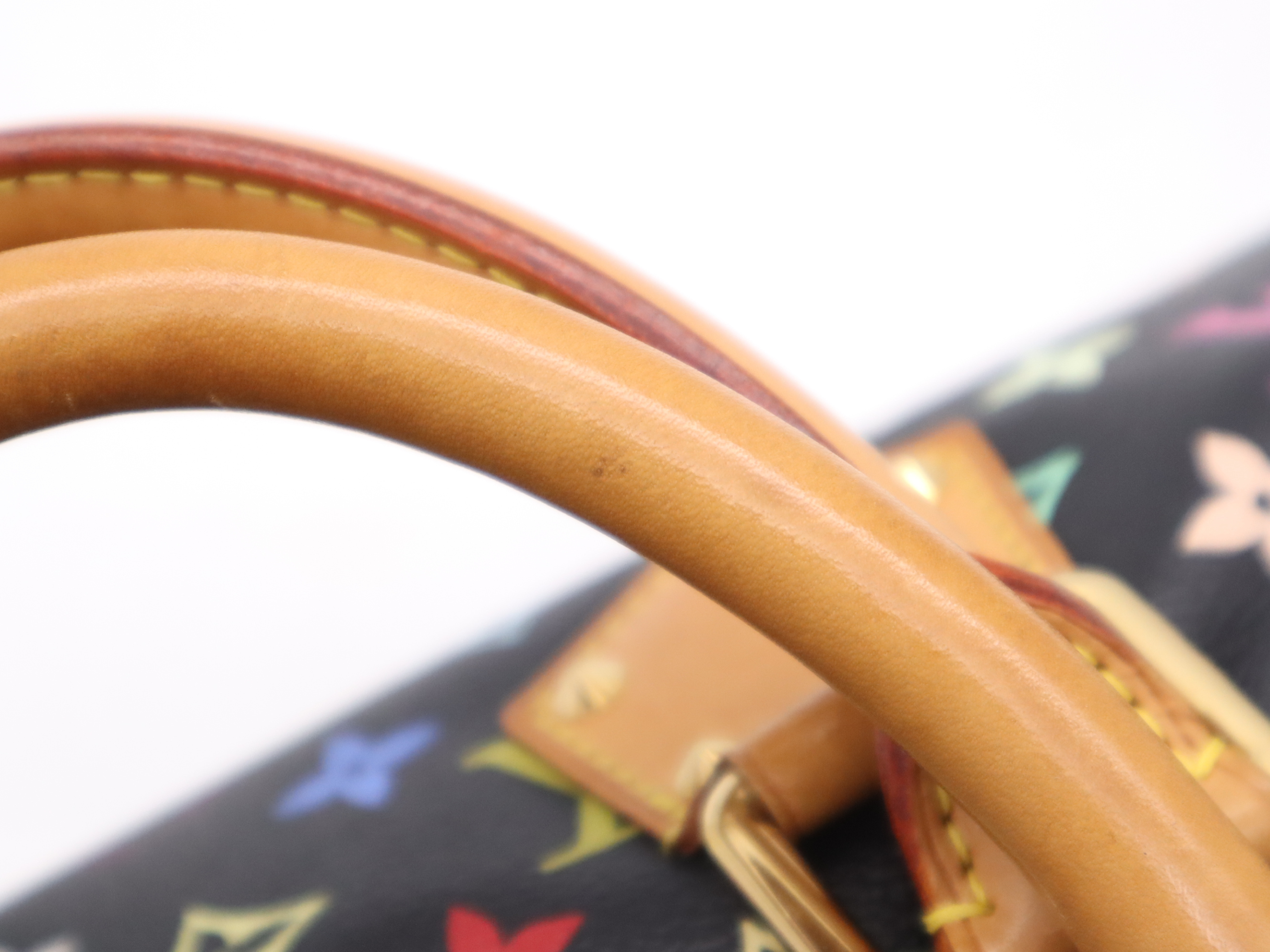 M92642 Multicolor Speedy 30 Noir Handbag with 2 Keys and Clochette — view 9