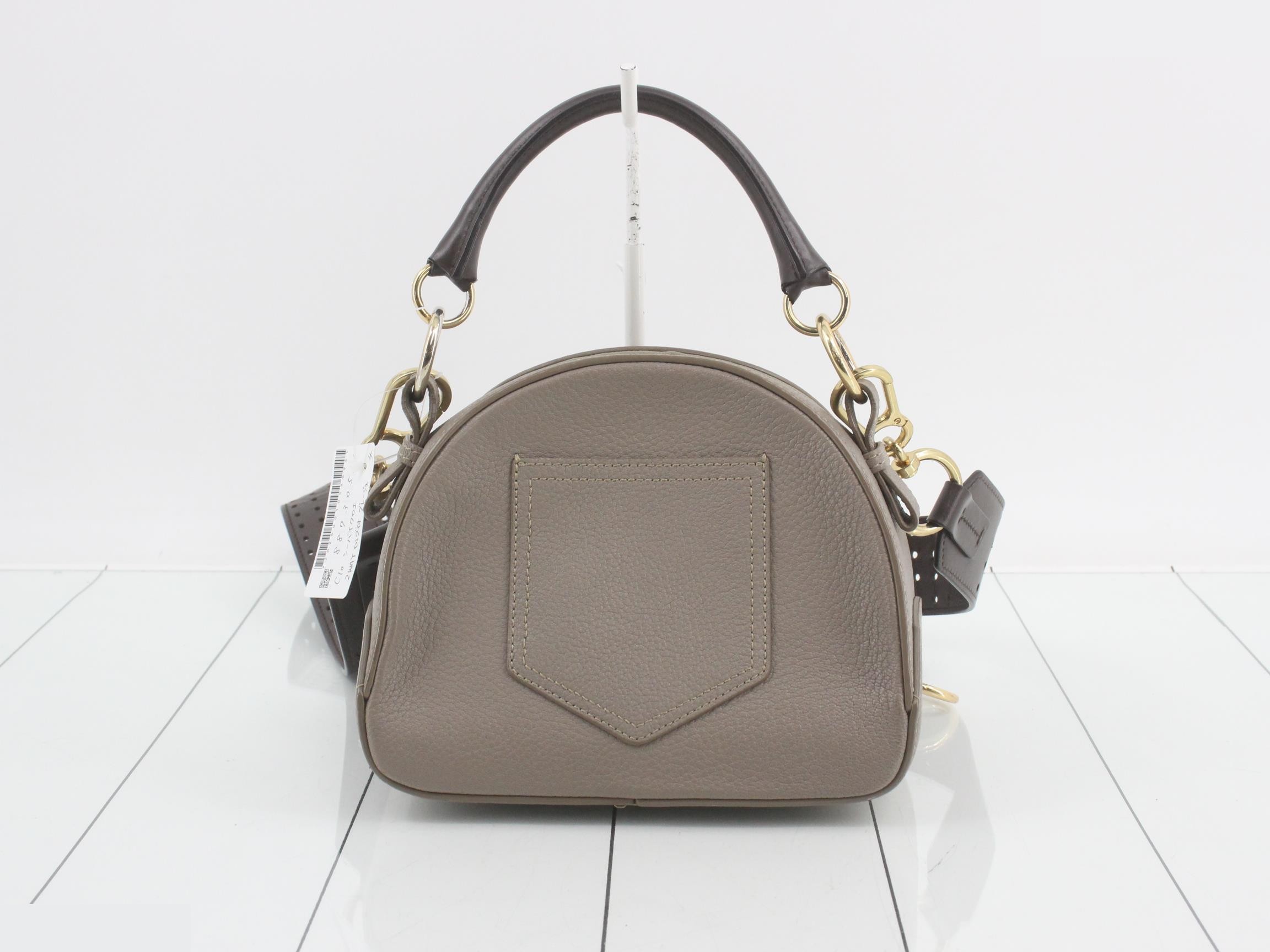 See by Chloé (Bag) - 2-Way Bag with Long Strap, Leather, Greige — view 2