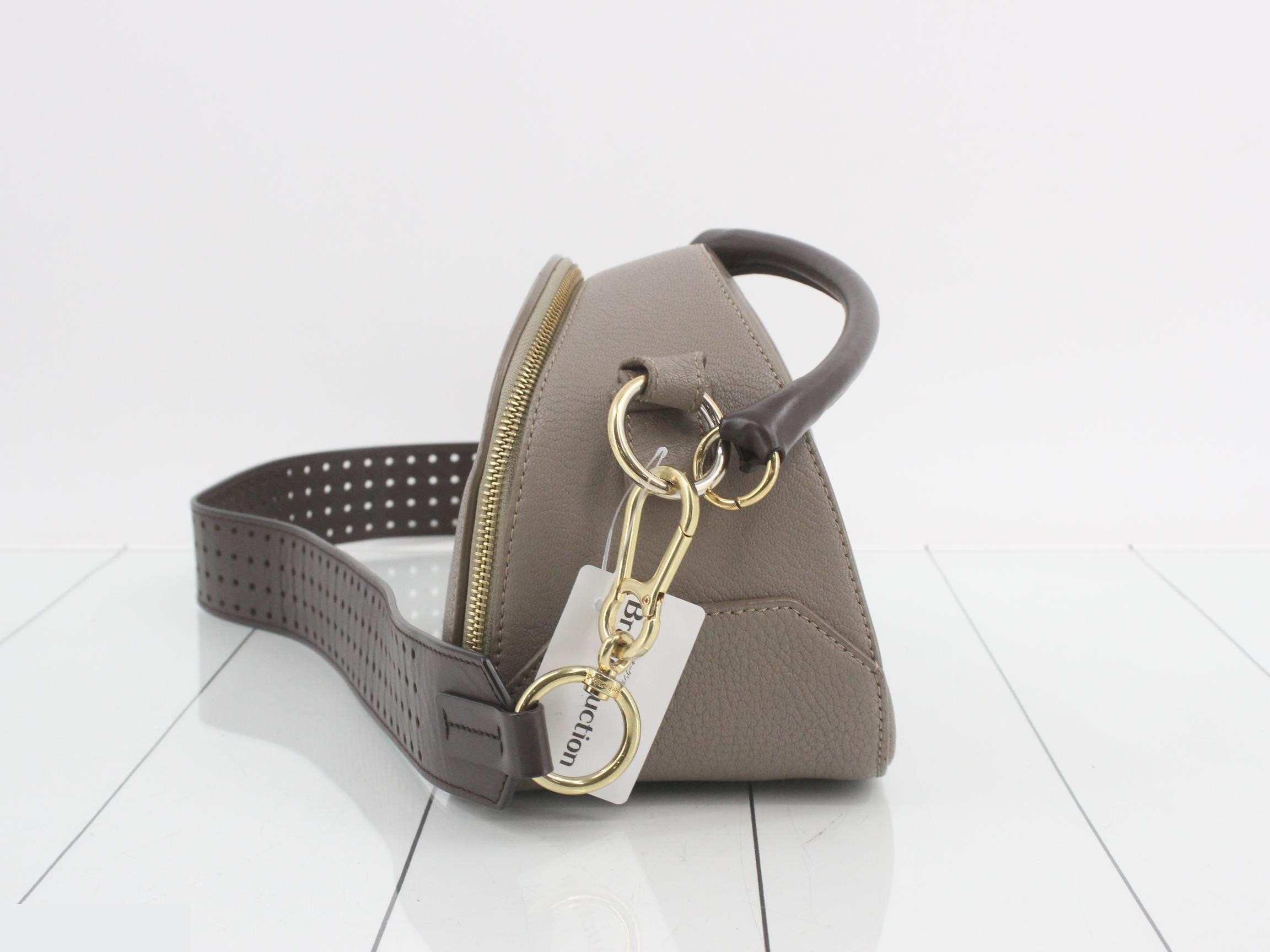 See by Chloé (Bag) - 2-Way Bag with Long Strap, Leather, Greige — view 3
