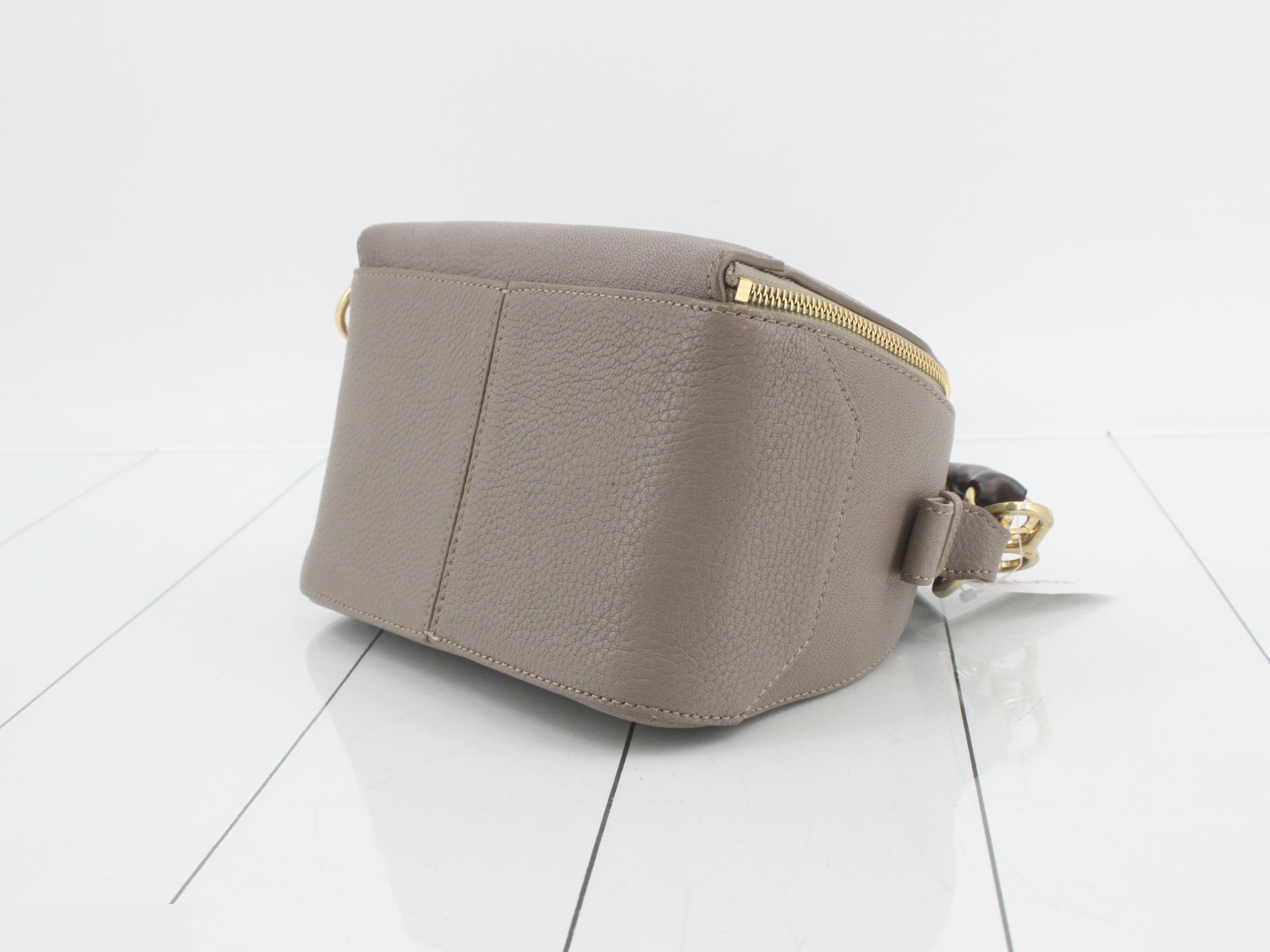 See by Chloé (Bag) - 2-Way Bag with Long Strap, Leather, Greige — view 6